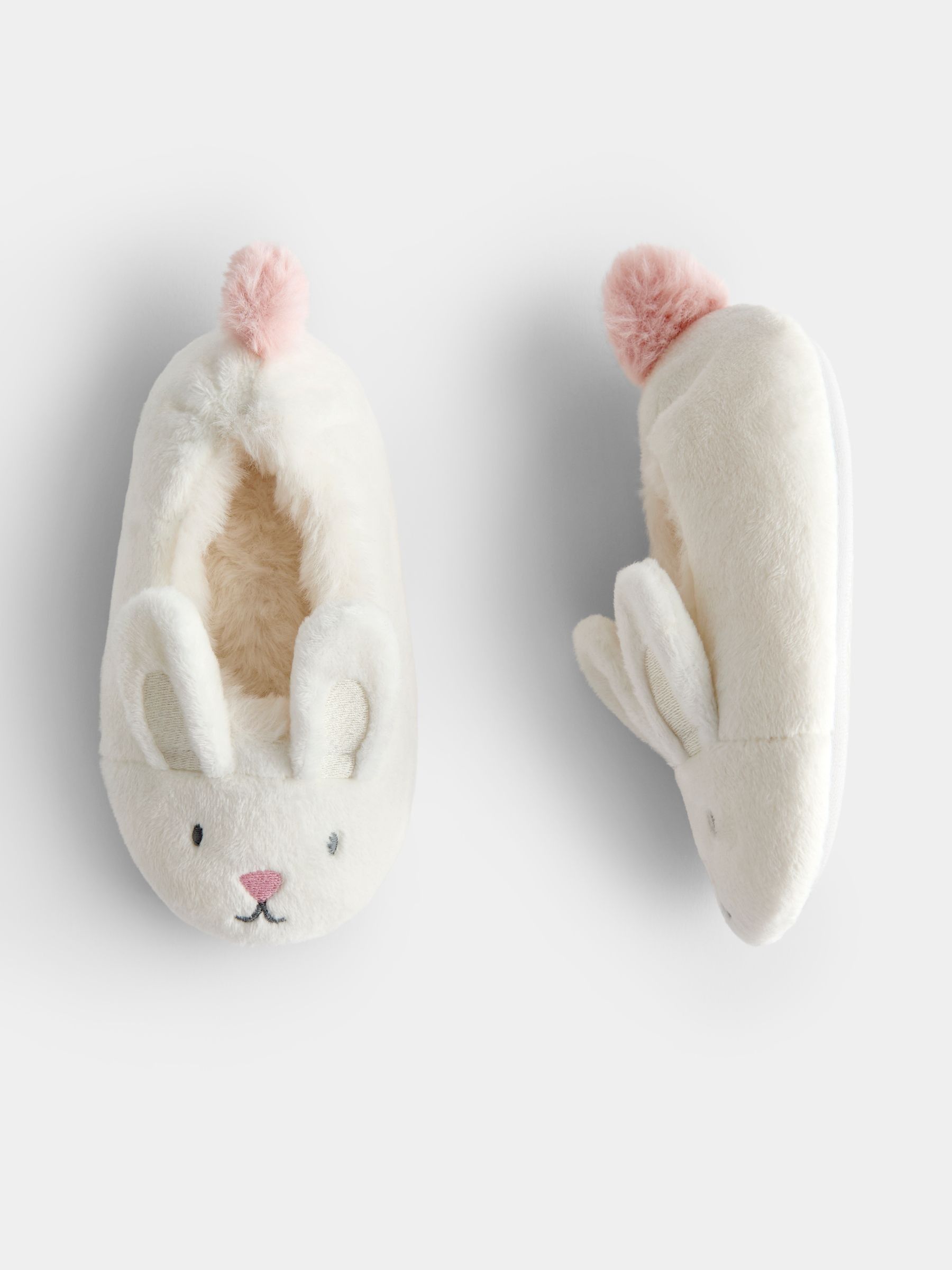 Cream Bunny Ballet Slippers - Image 4 of 4