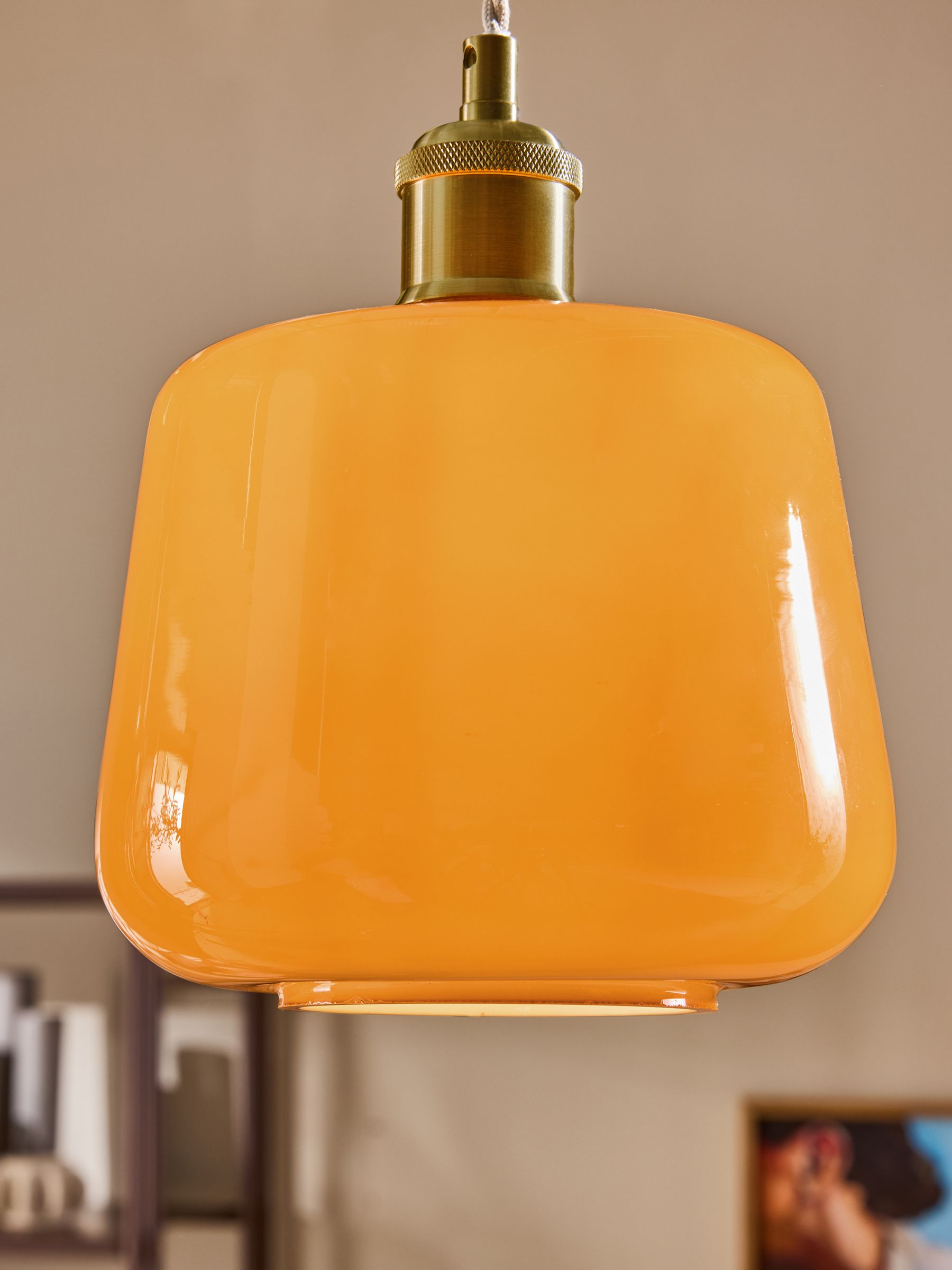 Camilo Easy Fit Light Shade in Amber Orange - Image 2 of 4