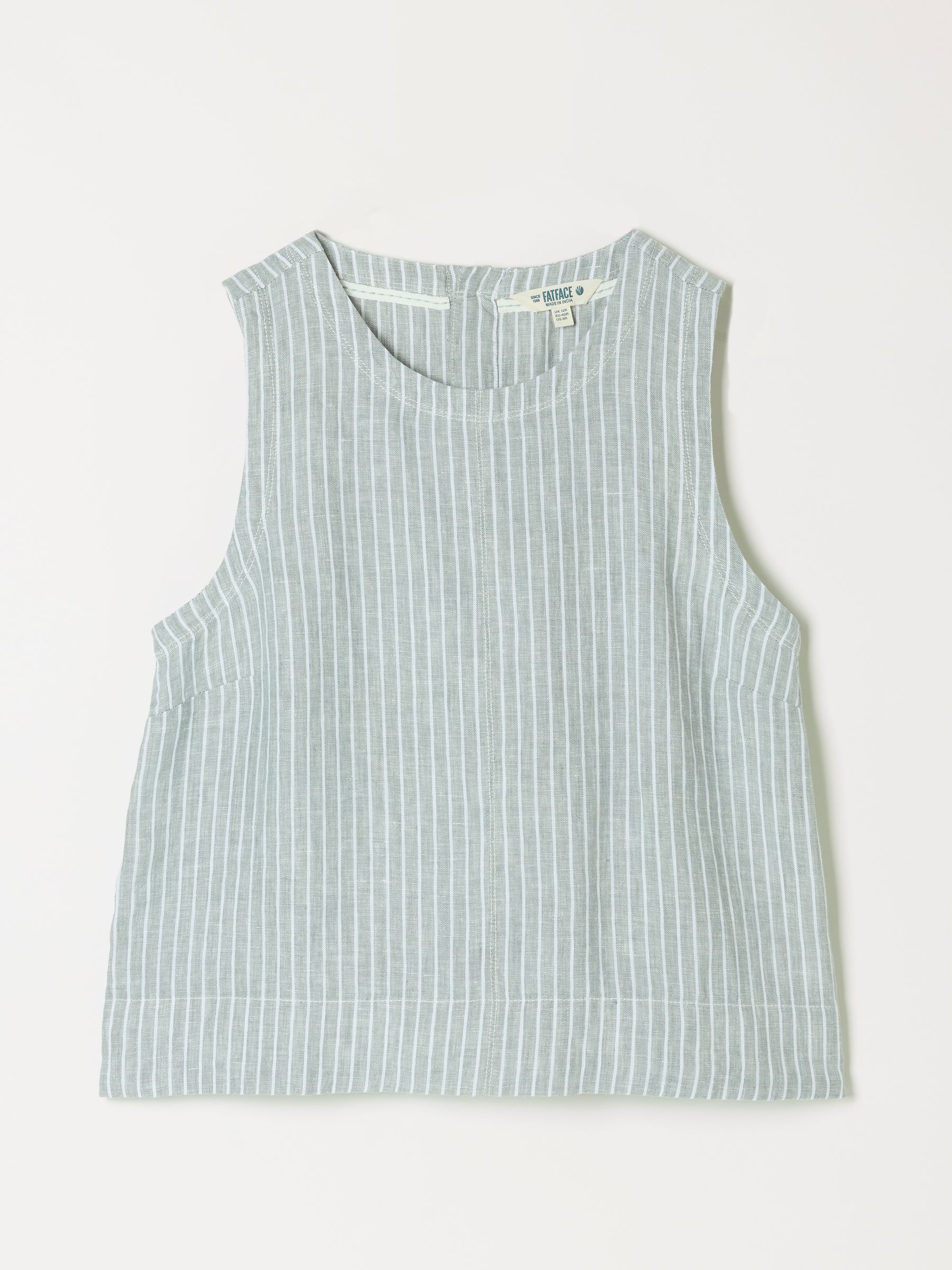 Dara Green Petite Linen Blouse - Image 1 of 1