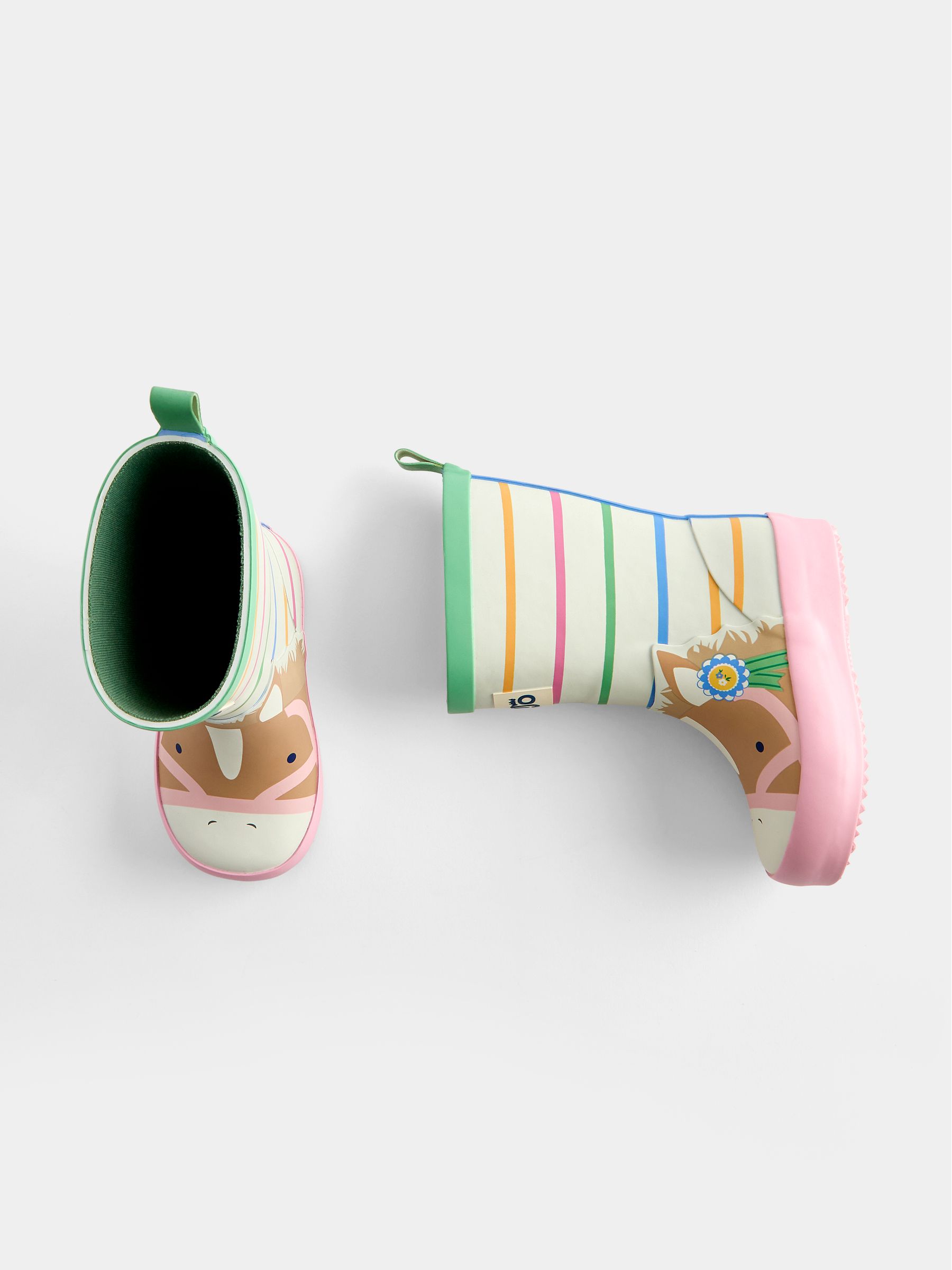 Pink Horse Wellies - Image 4 of 4 Pink Horse Wellies - Image 4 of 4