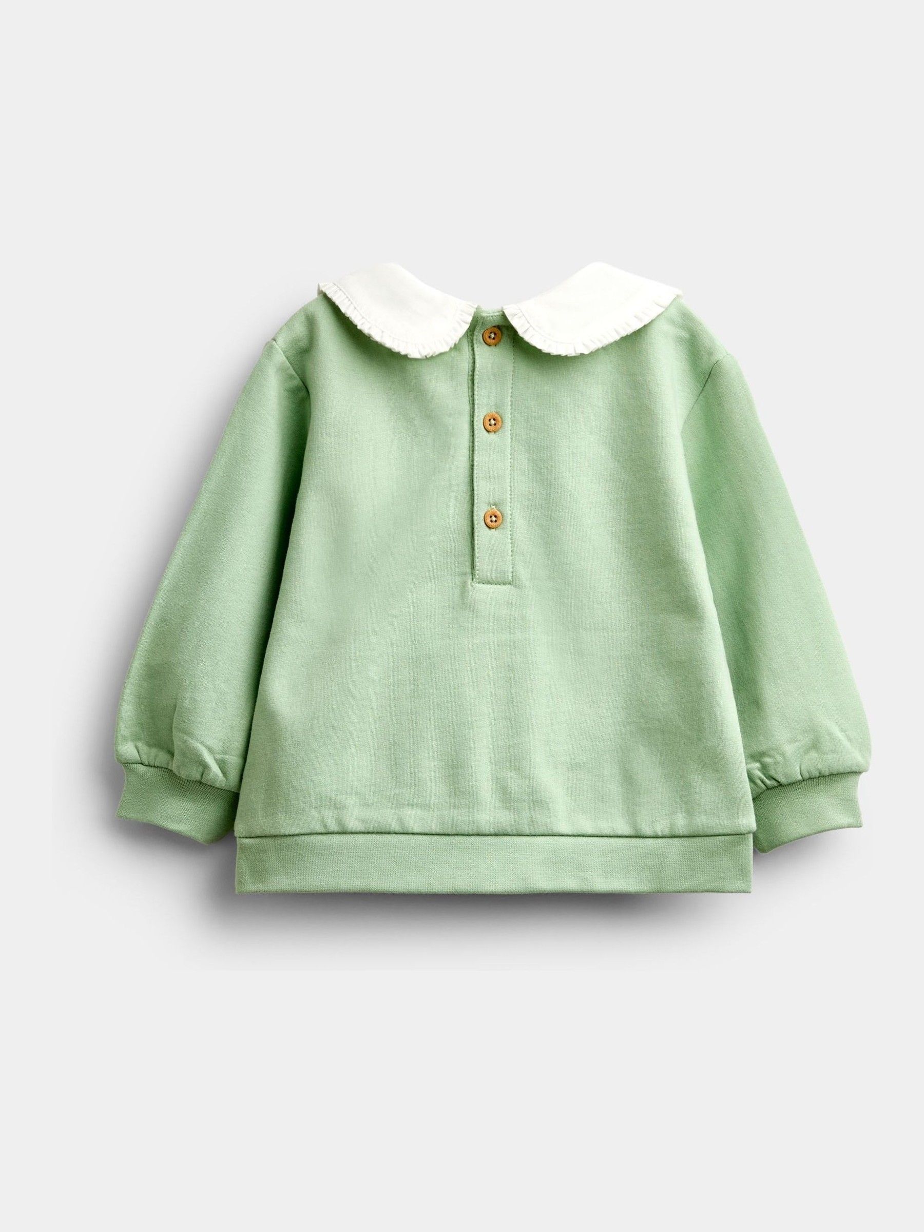 Sage Green Floral Peter Rabbit™ Flopsy Sweatshirt & Legging Set - Image 6 of 10