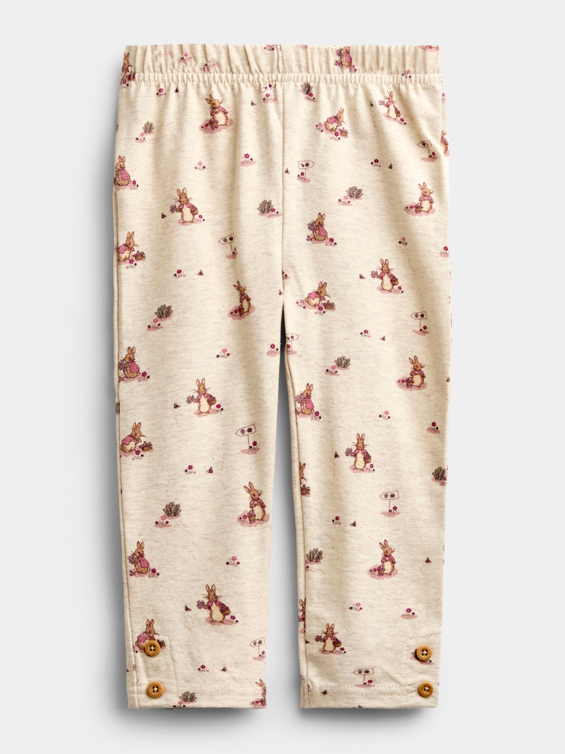 Sage Green Floral Peter Rabbit™ Flopsy Sweatshirt & Legging Set - Image 7 of 10