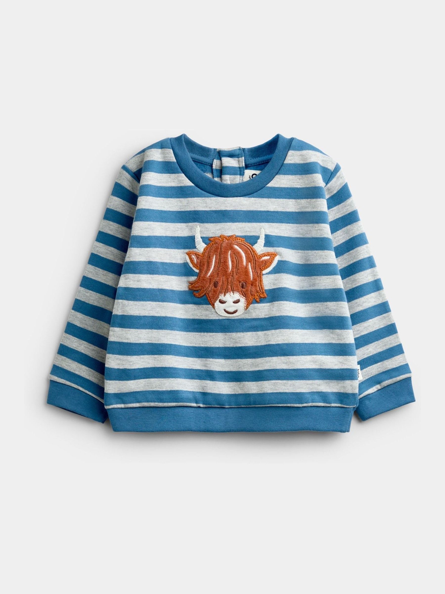 Orange Highland Cow Sweatshirt & Trouser Set - Image 5 of 7