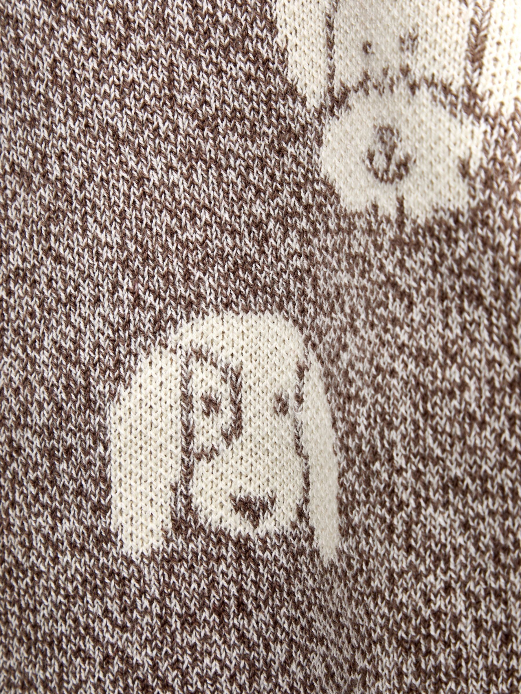 Brown Dog Graphic Knit Jumper - Image 5 of 5 Brown Dog Graphic Knit Jumper - Image 5 of 5