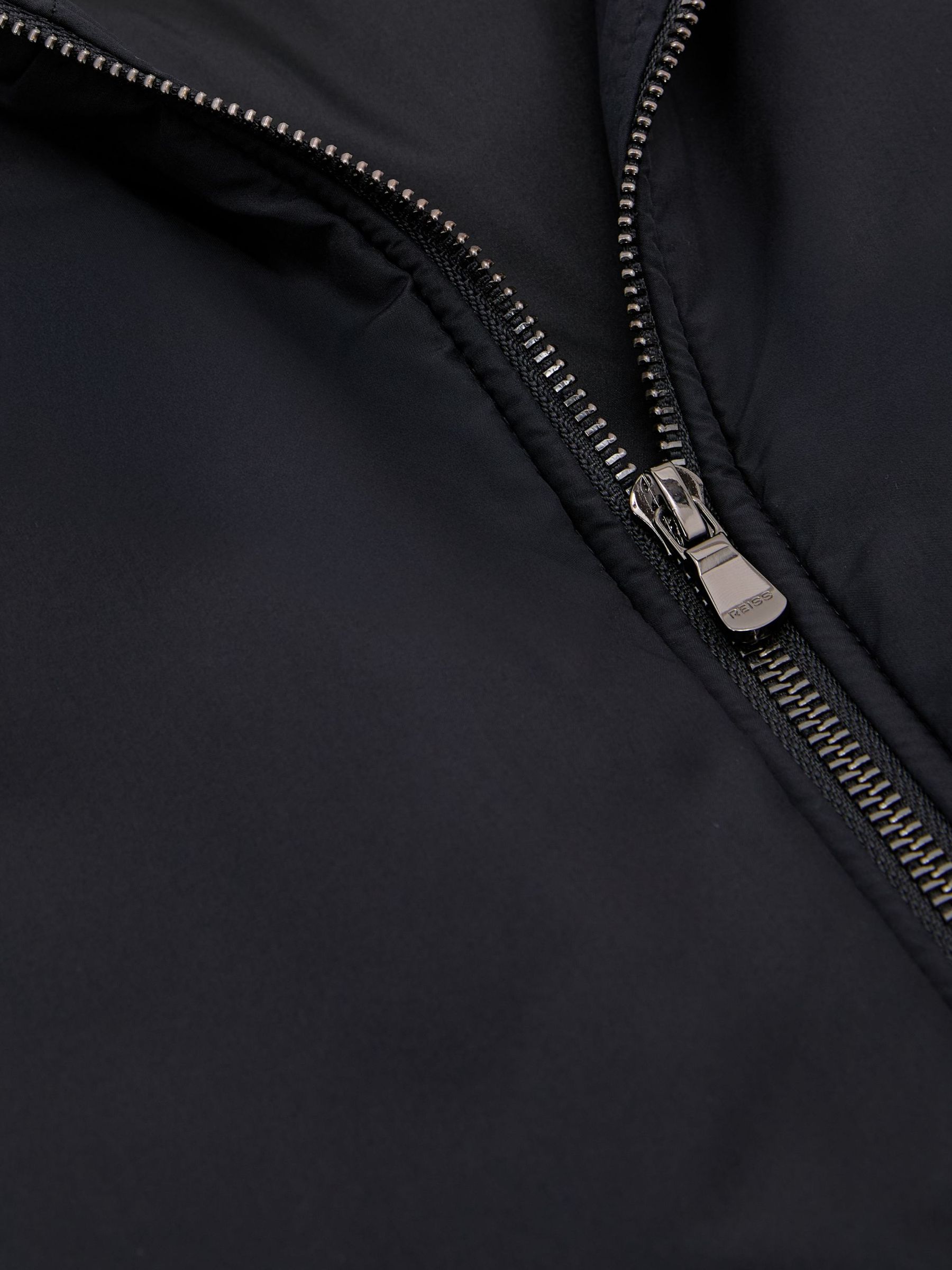 Technical Padded Zip-Through Gilet in Navy - Image 6 of 6