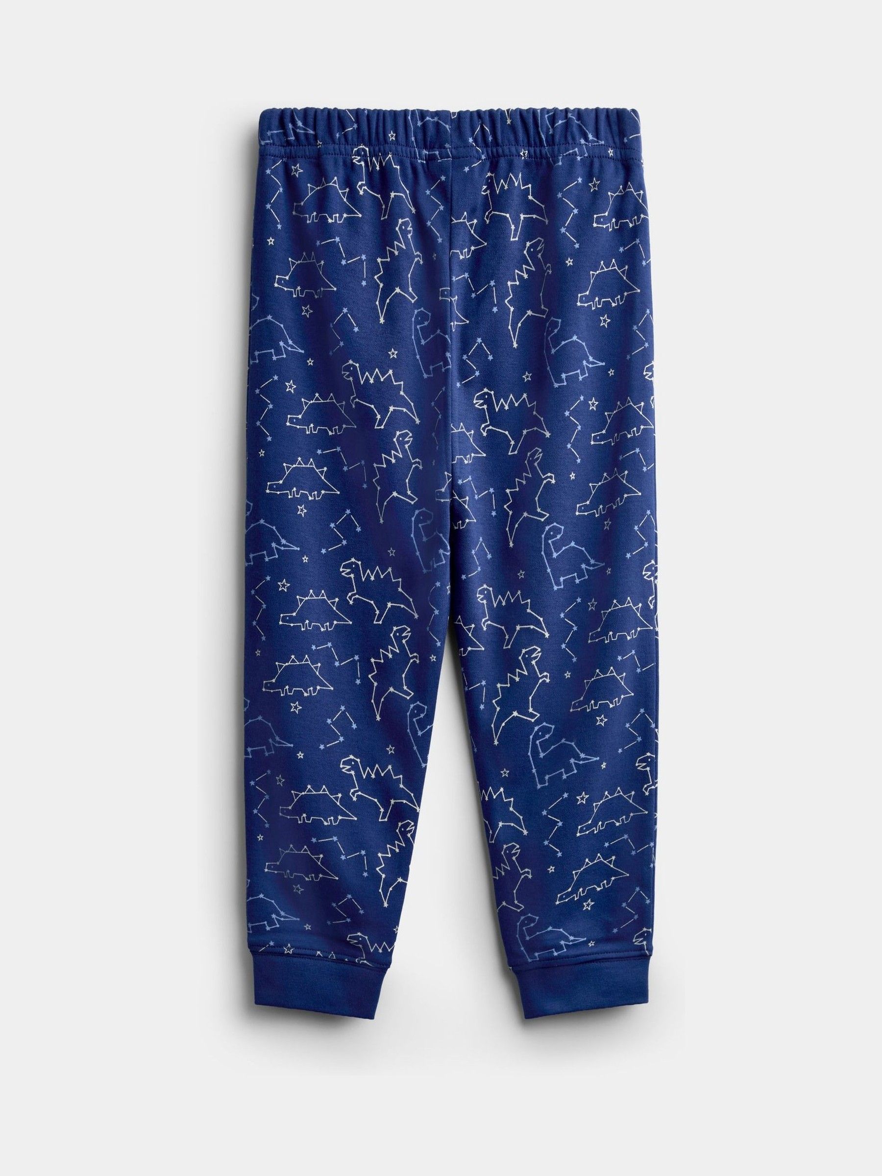 Navy Dinosaur Glow In The Dark Jersey Pyjamas - Image 5 of 6