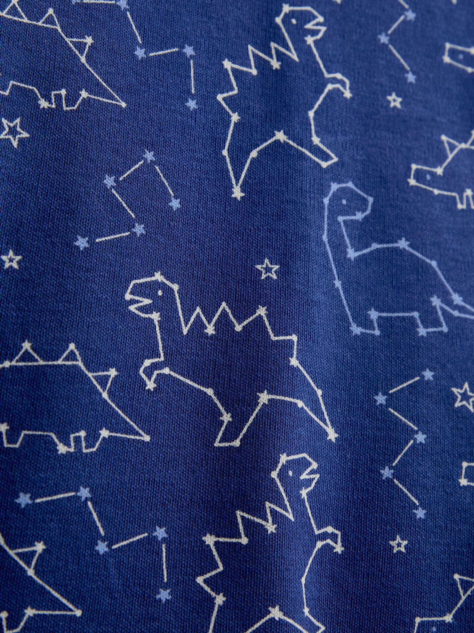 Navy Dinosaur Glow In The Dark Jersey Pyjamas - Image 6 of 6 Navy Dinosaur Glow In The Dark Jersey Pyjamas - Image 6 of 6