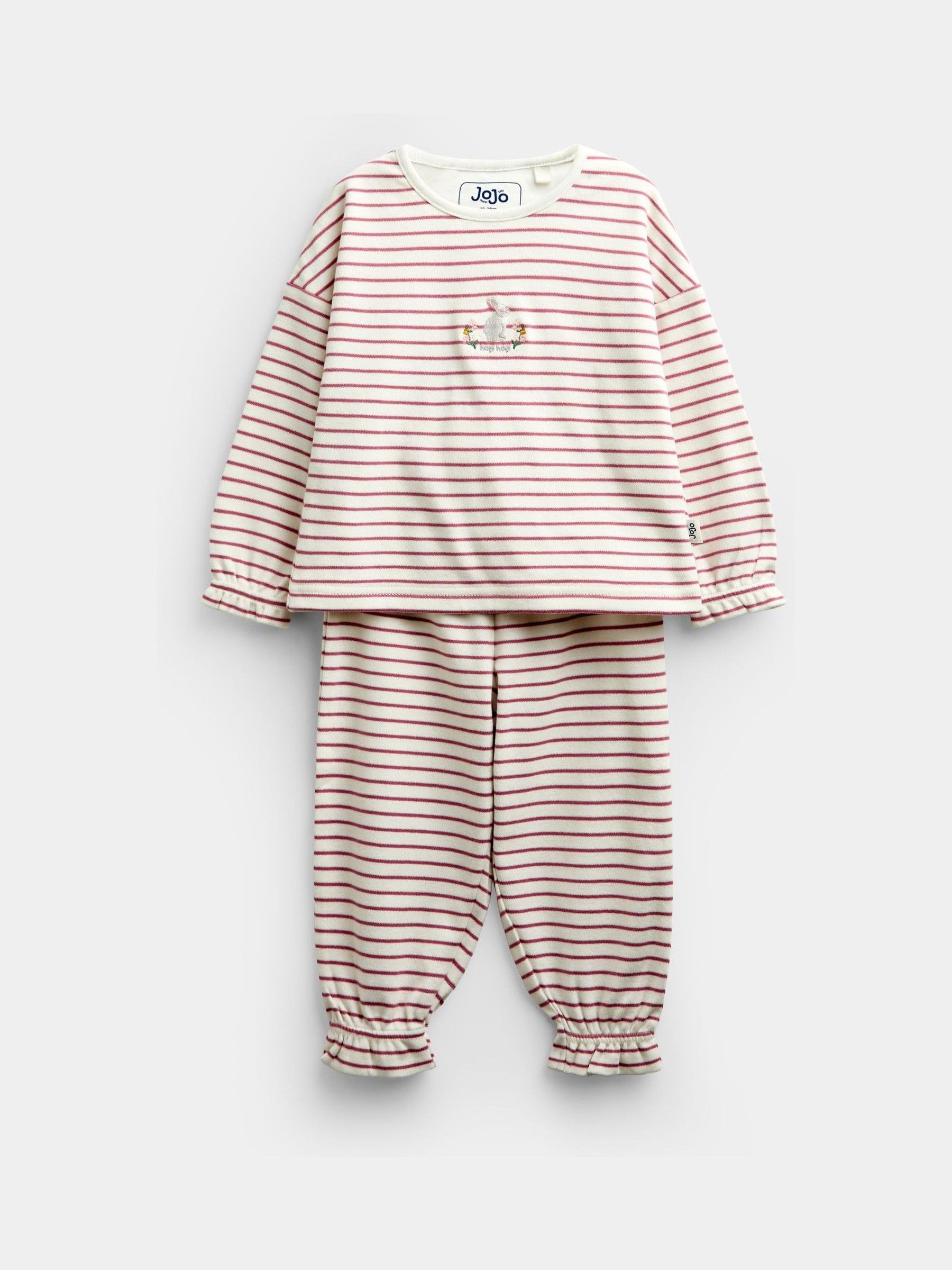 Pink Bunny 2-Pack Jersey Pyjamas - Image 2 of 13
