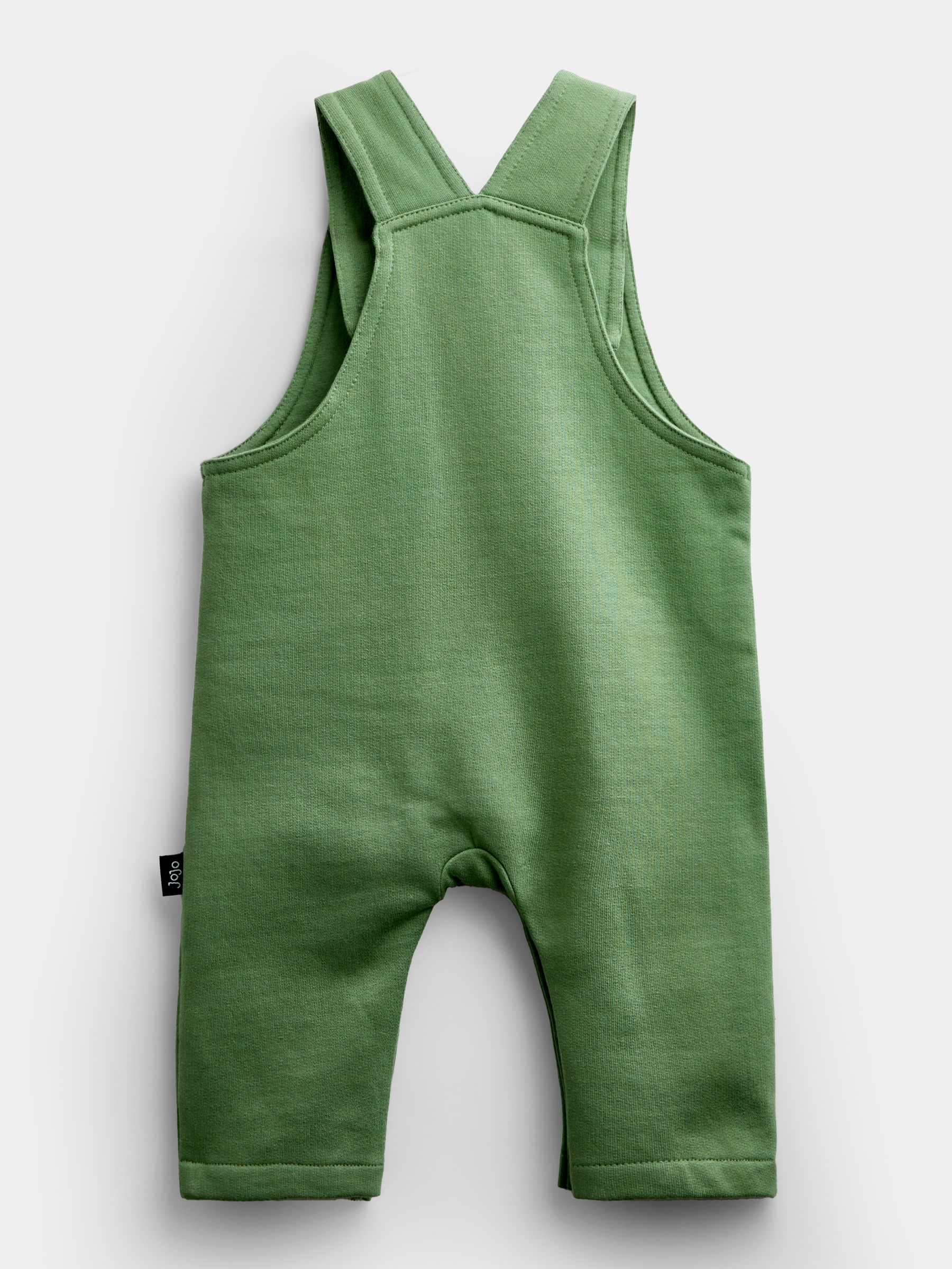 Green Tractor Jersey Dungaree & Bodysuit Set - Image 5 of 8