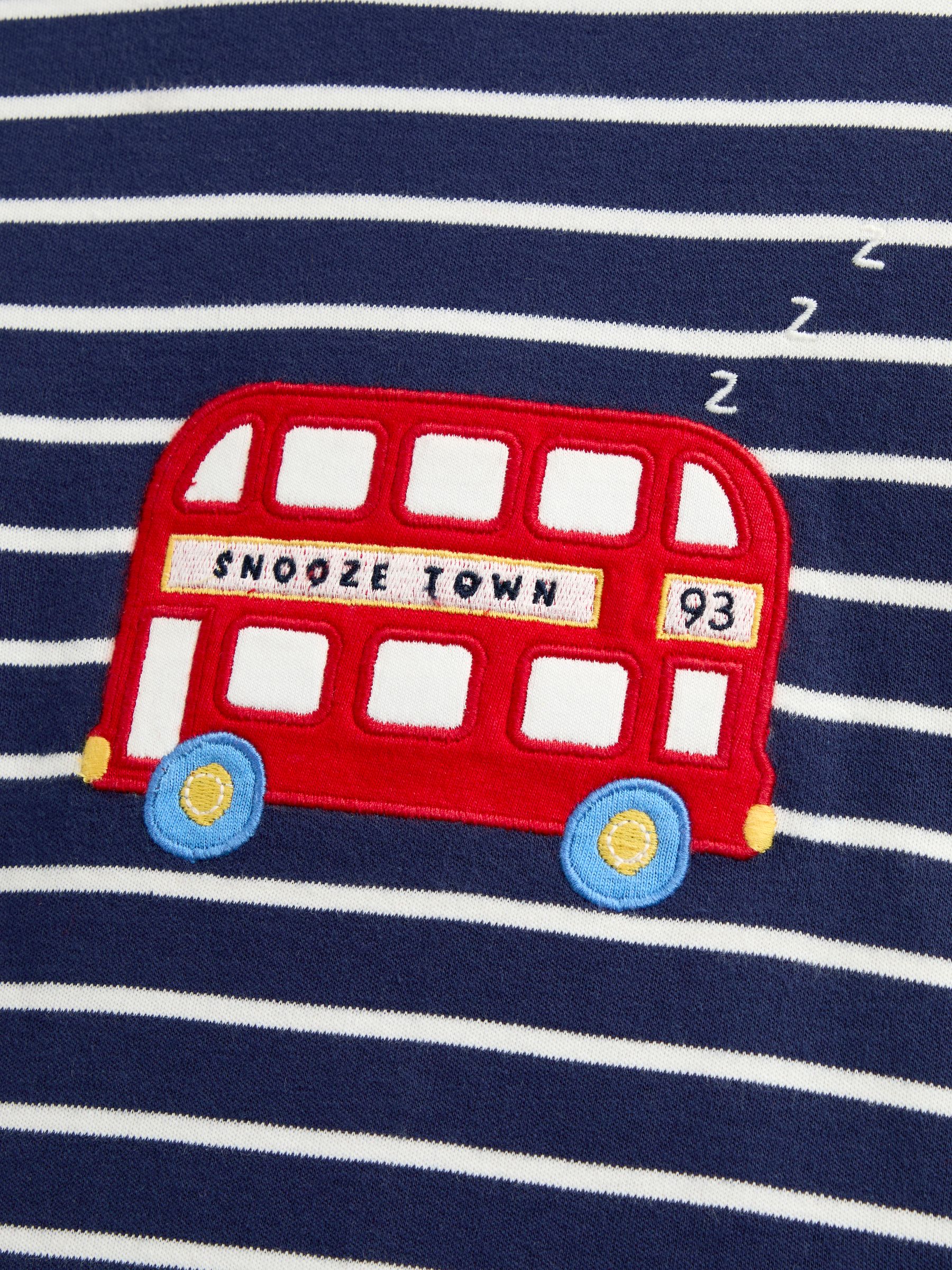 Navy Blue London 2-Pack Jersey Pyjamas - Image 10 of 11