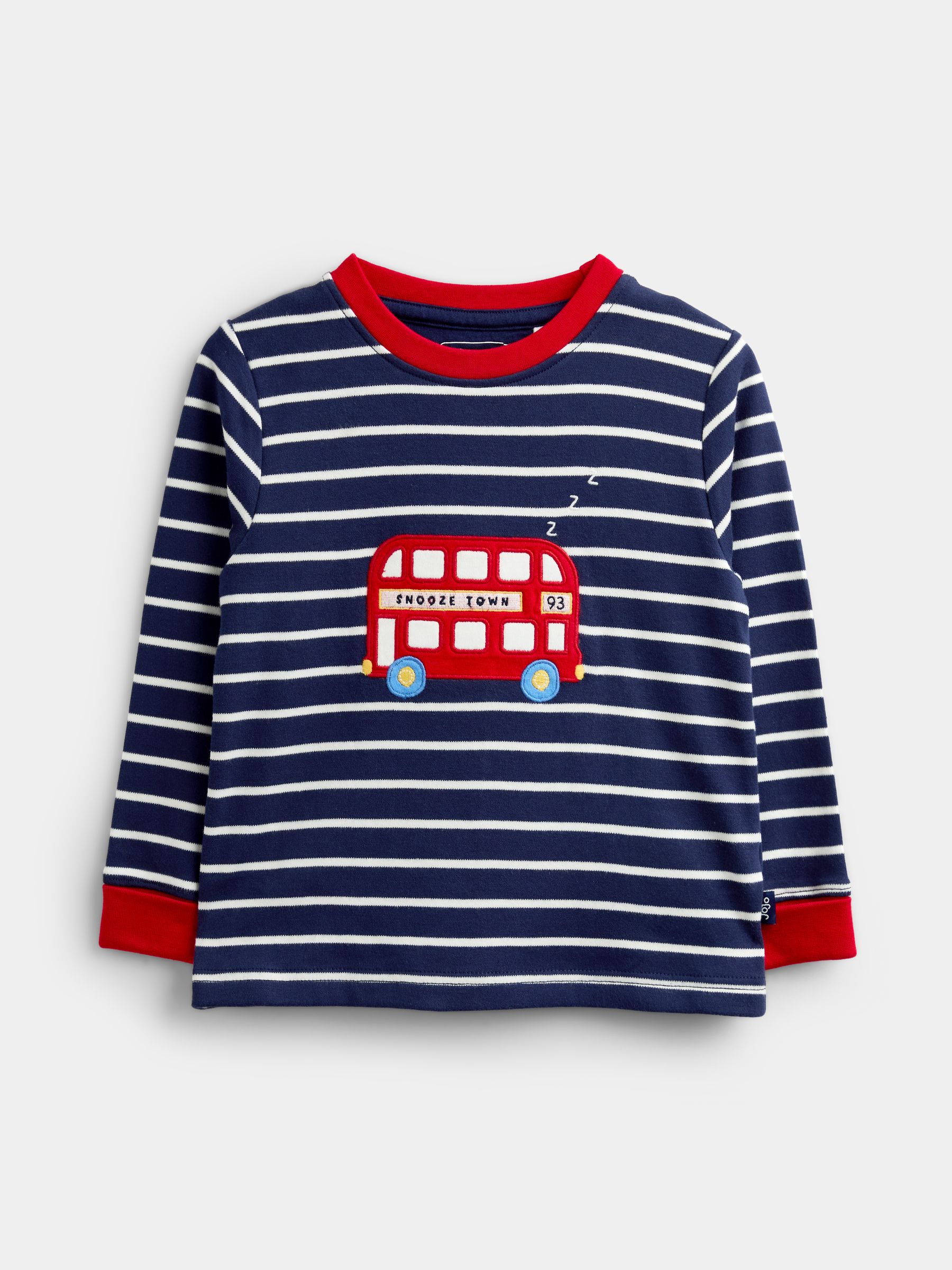Navy Blue London 2-Pack Jersey Pyjamas - Image 2 of 11