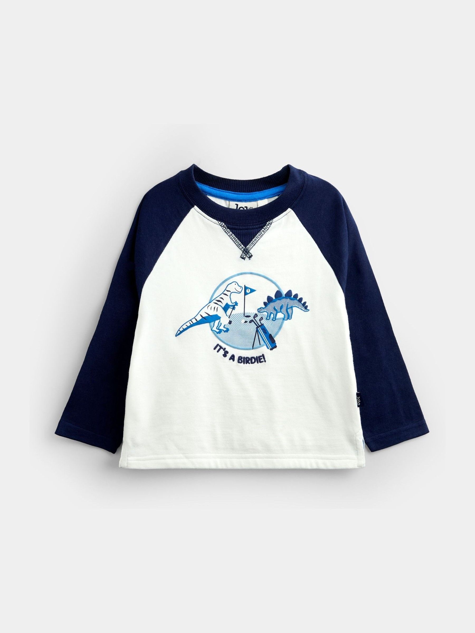 Natural Dino Golf Printed Graphic Top - Image 1 of 4 Natural Dino Golf Printed Graphic Top - Image 1 of 4