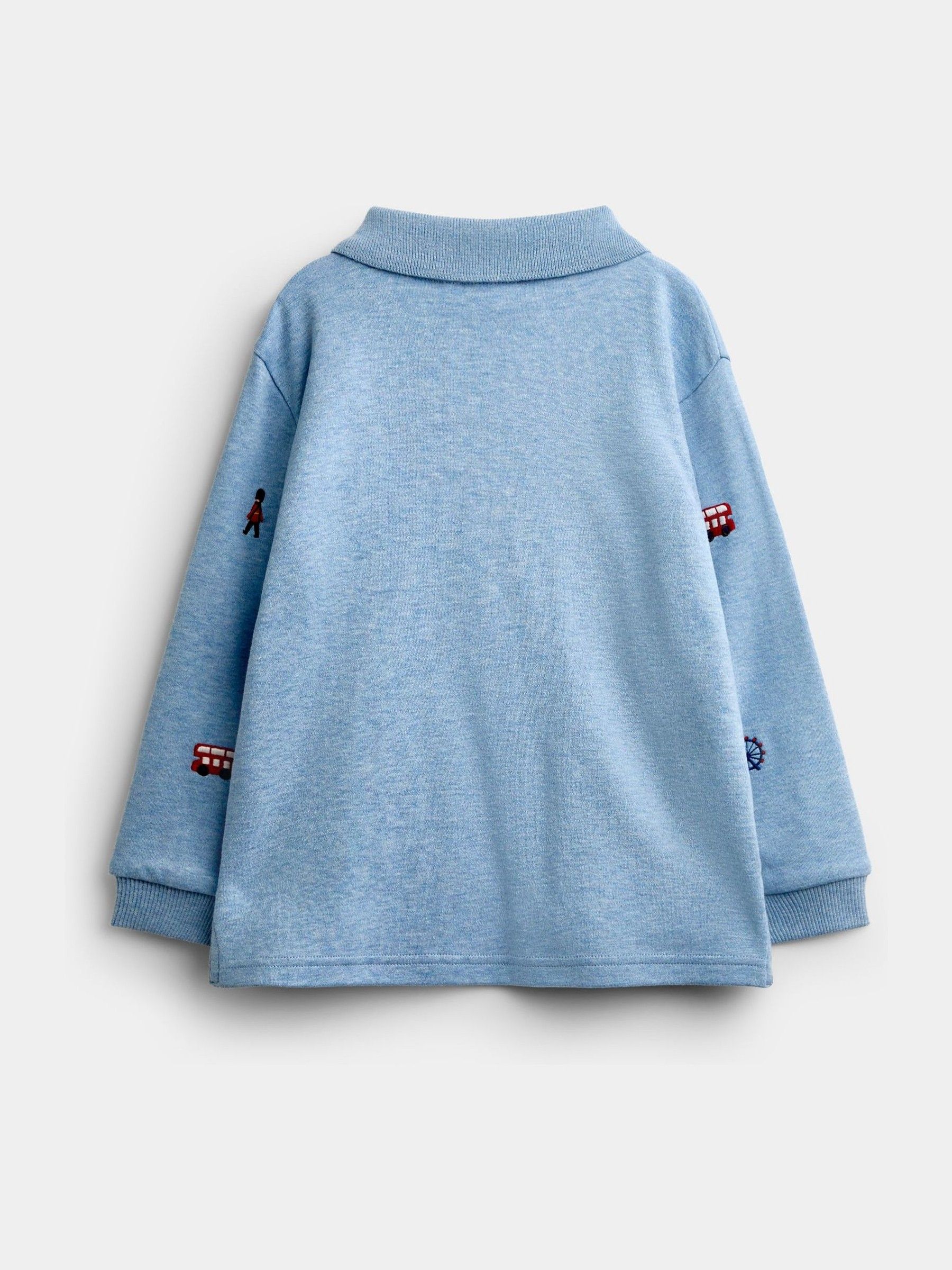 Light Blue London Guard Embroidered Polo Shirt - Image 2 of 4 Light Blue London Guard Embroidered Polo Shirt - Image 2 of 4