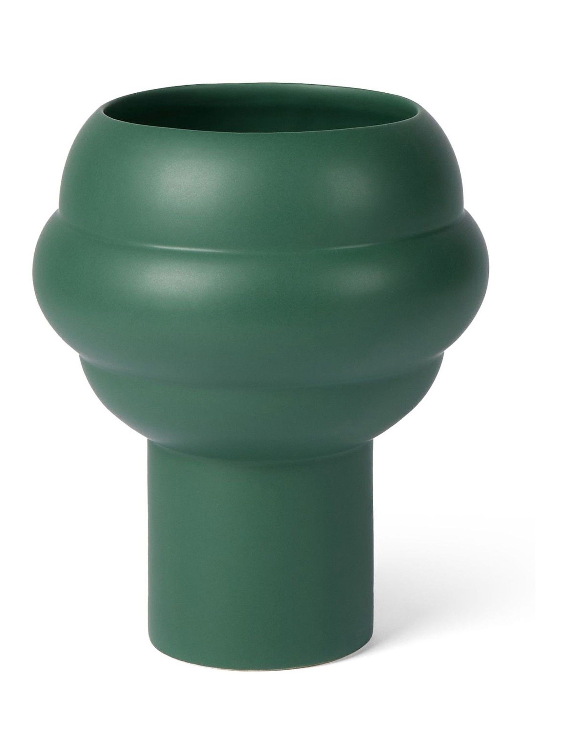 The Conran Shop Forest Green Tree Vase - Image 1 of 6