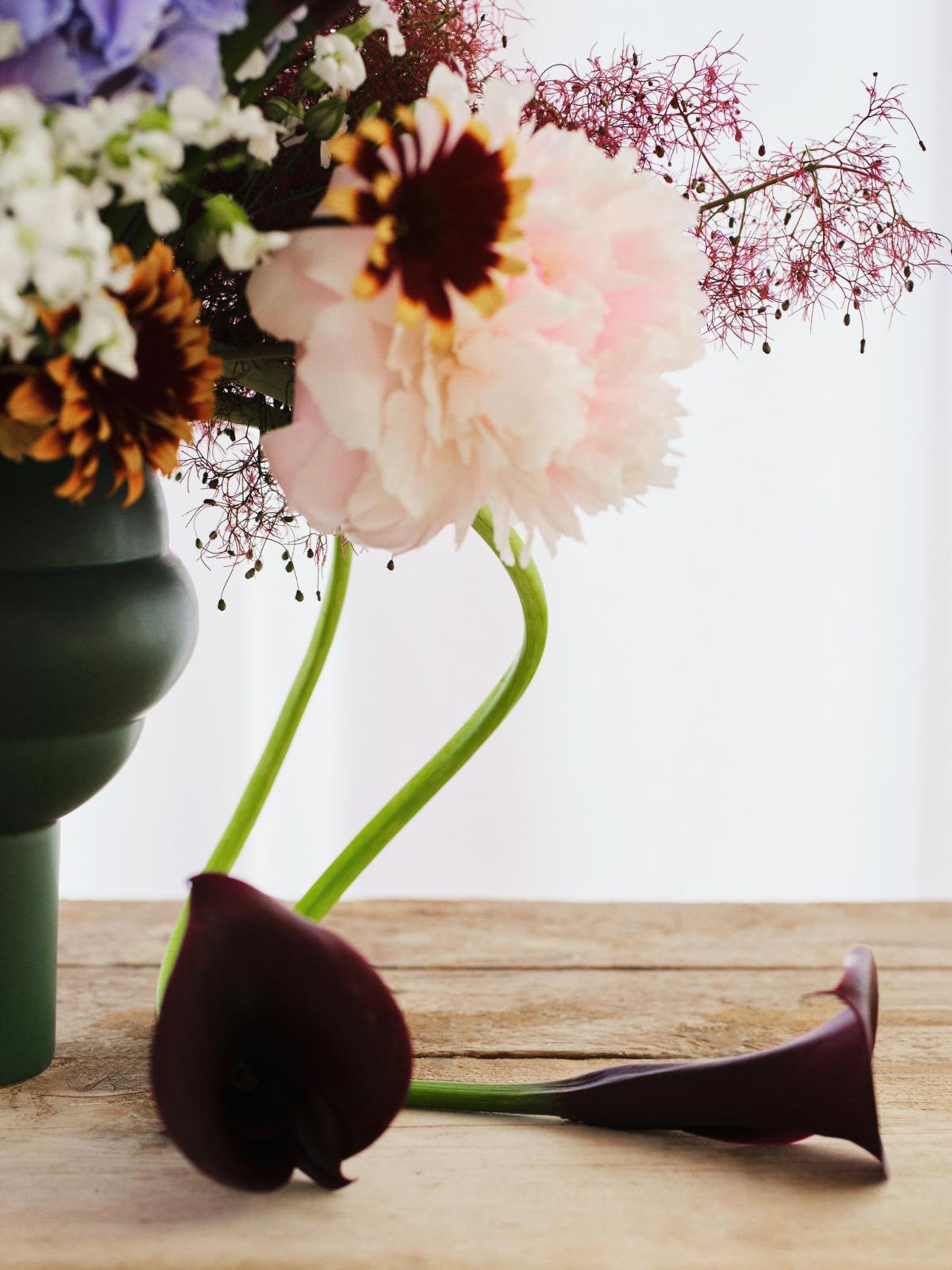 The Conran Shop Forest Green Tree Vase - Image 2 of 6
