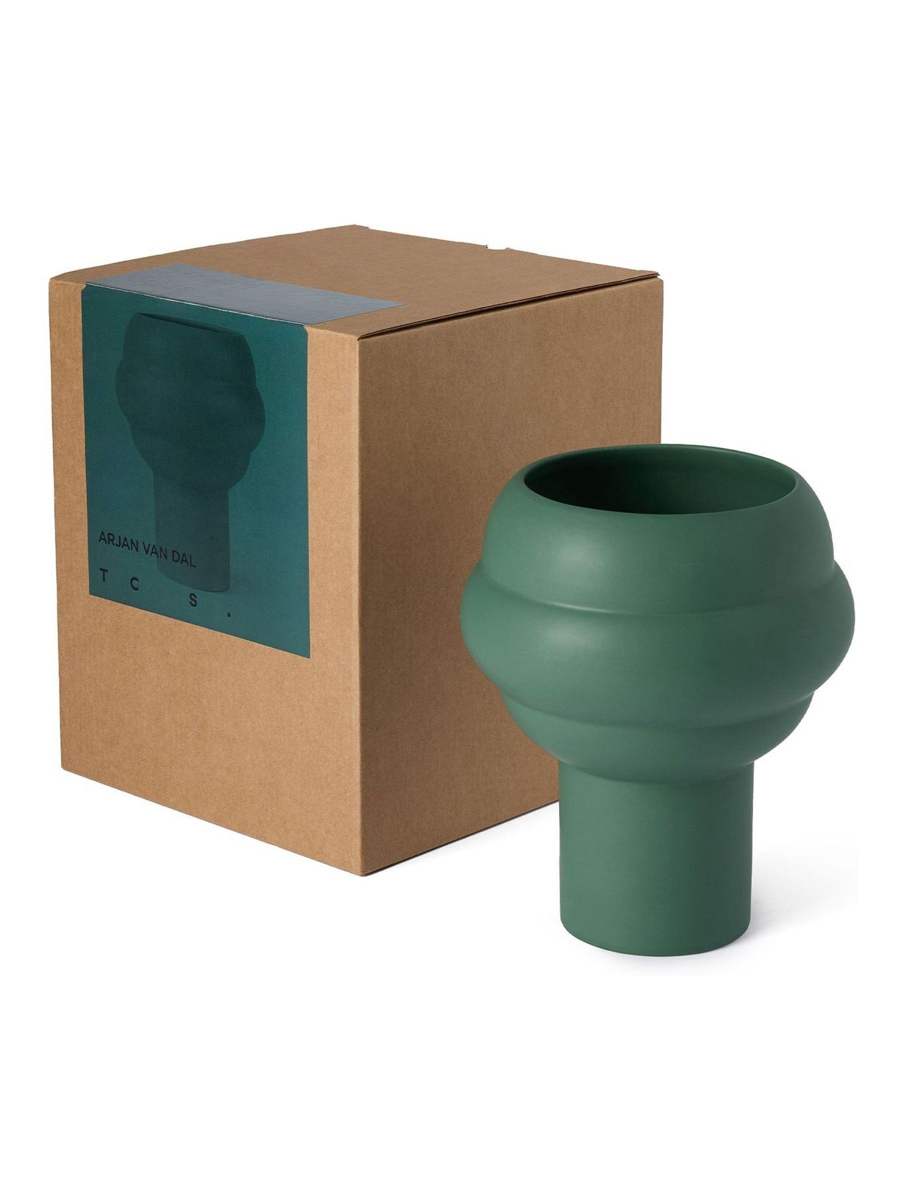 The Conran Shop Forest Green Tree Vase - Image 6 of 6