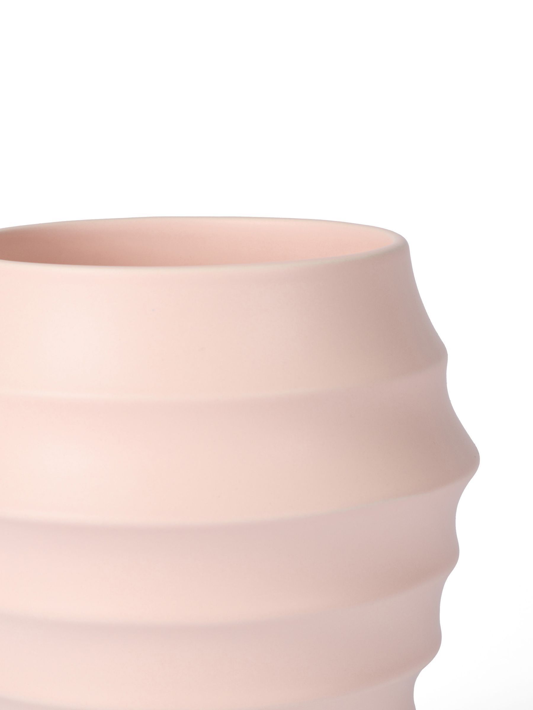 The Conran Shop Plaster Pink Beehive Vase - Image 4 of 5