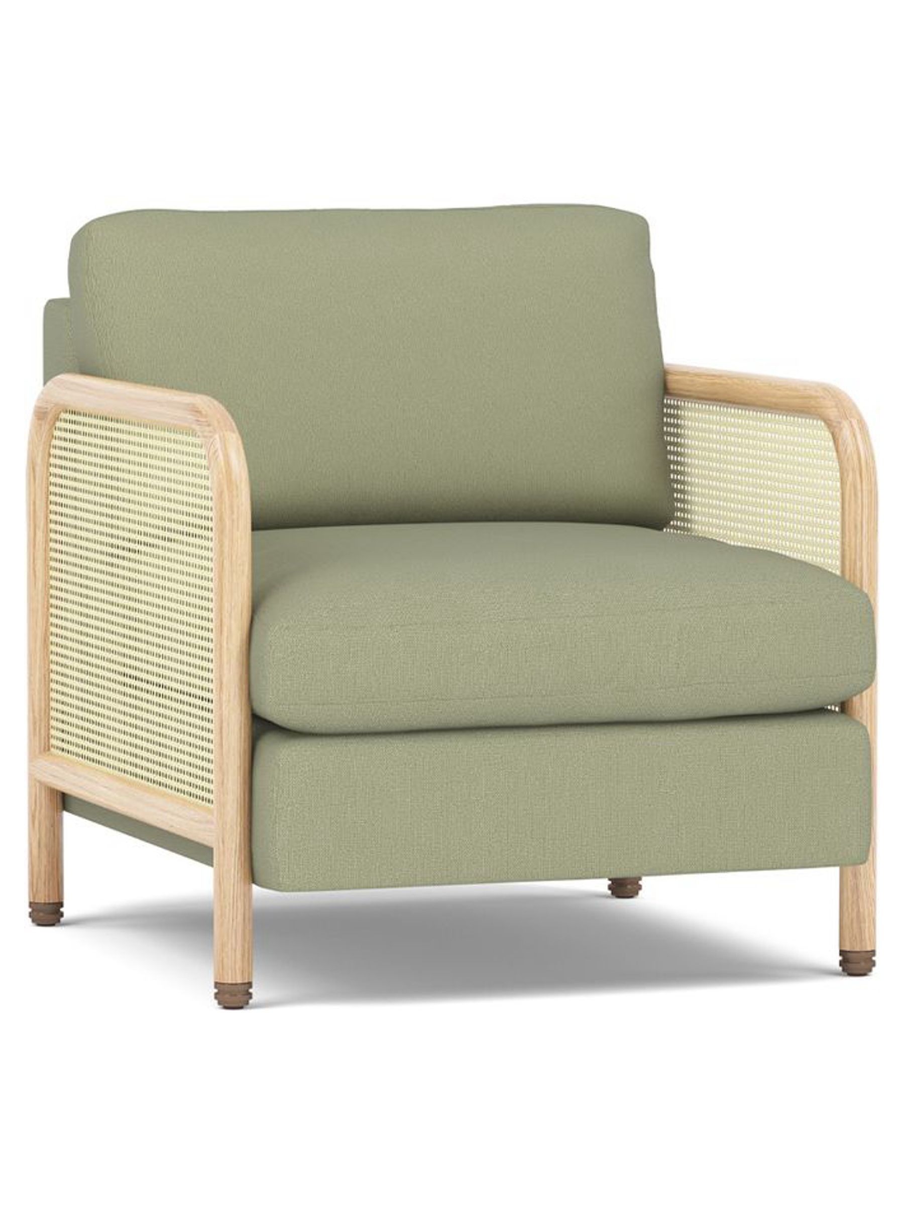 The Conran Shop Oak Sage Tamilla Armchair - Image 1 of 4