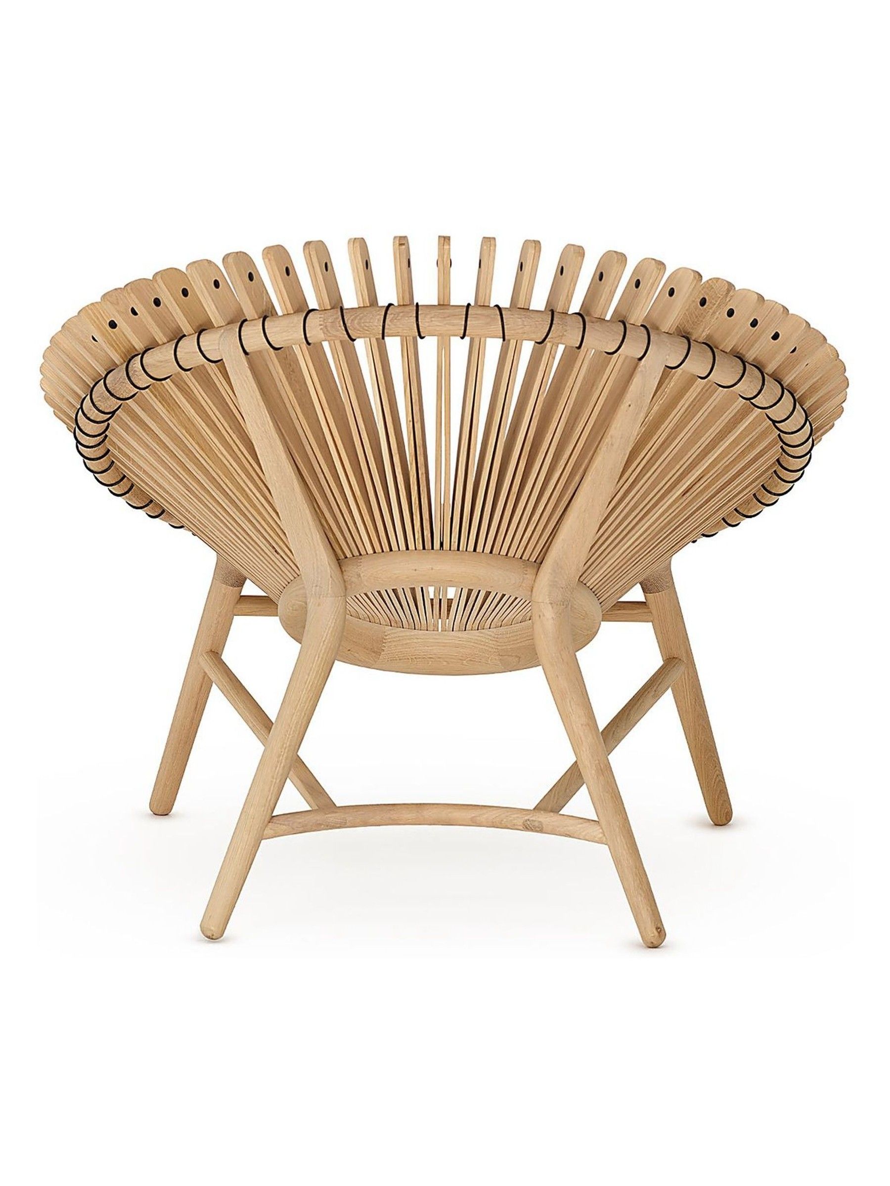 The Conran Shop Oak Iris Lounge Chair - Image 4 of 6