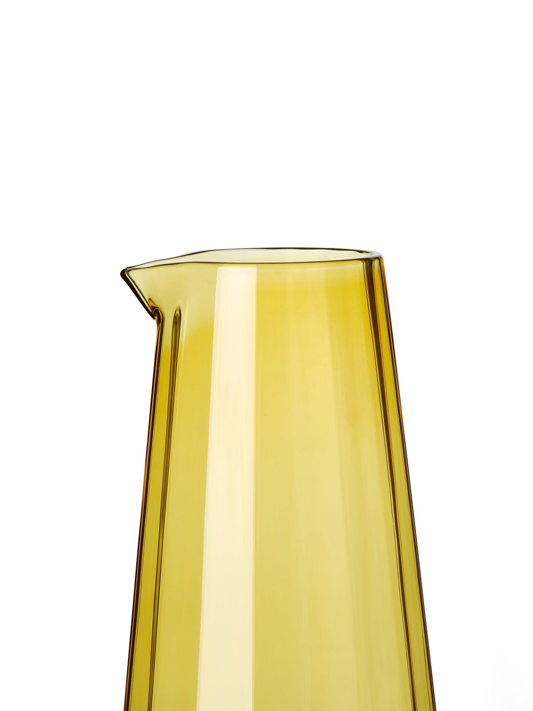 The Conran Shop Amber Fade Carafe - Image 3 of 4