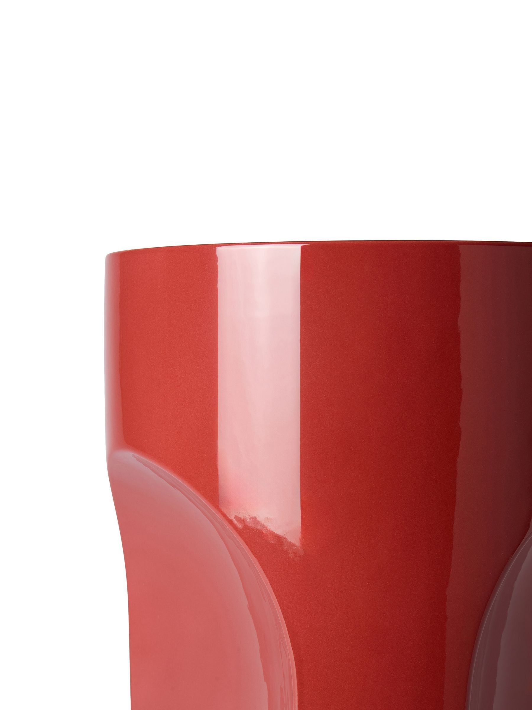The Conran Shop Red Doric Side Table - Image 3 of 3