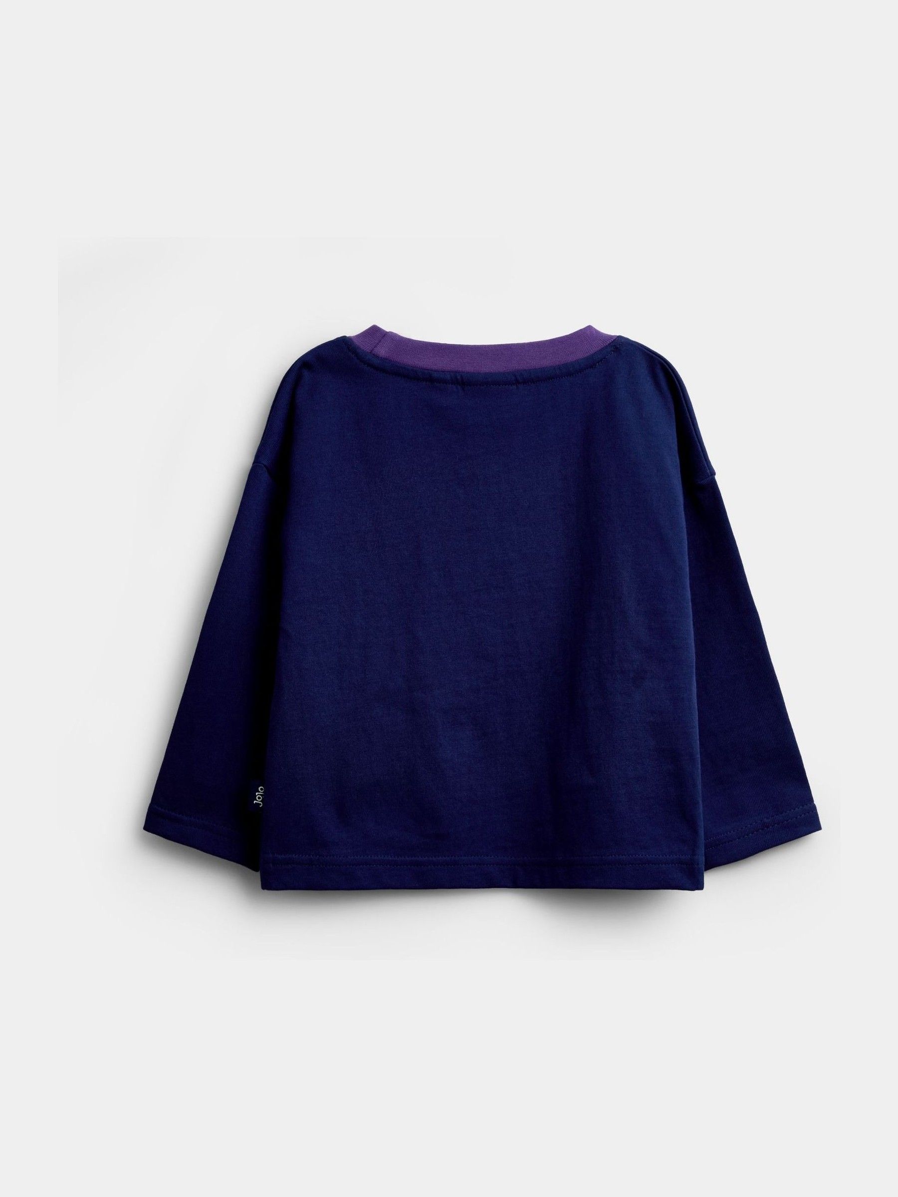 Navy Blue Halloween Glow In The Dark Top - Image 3 of 4