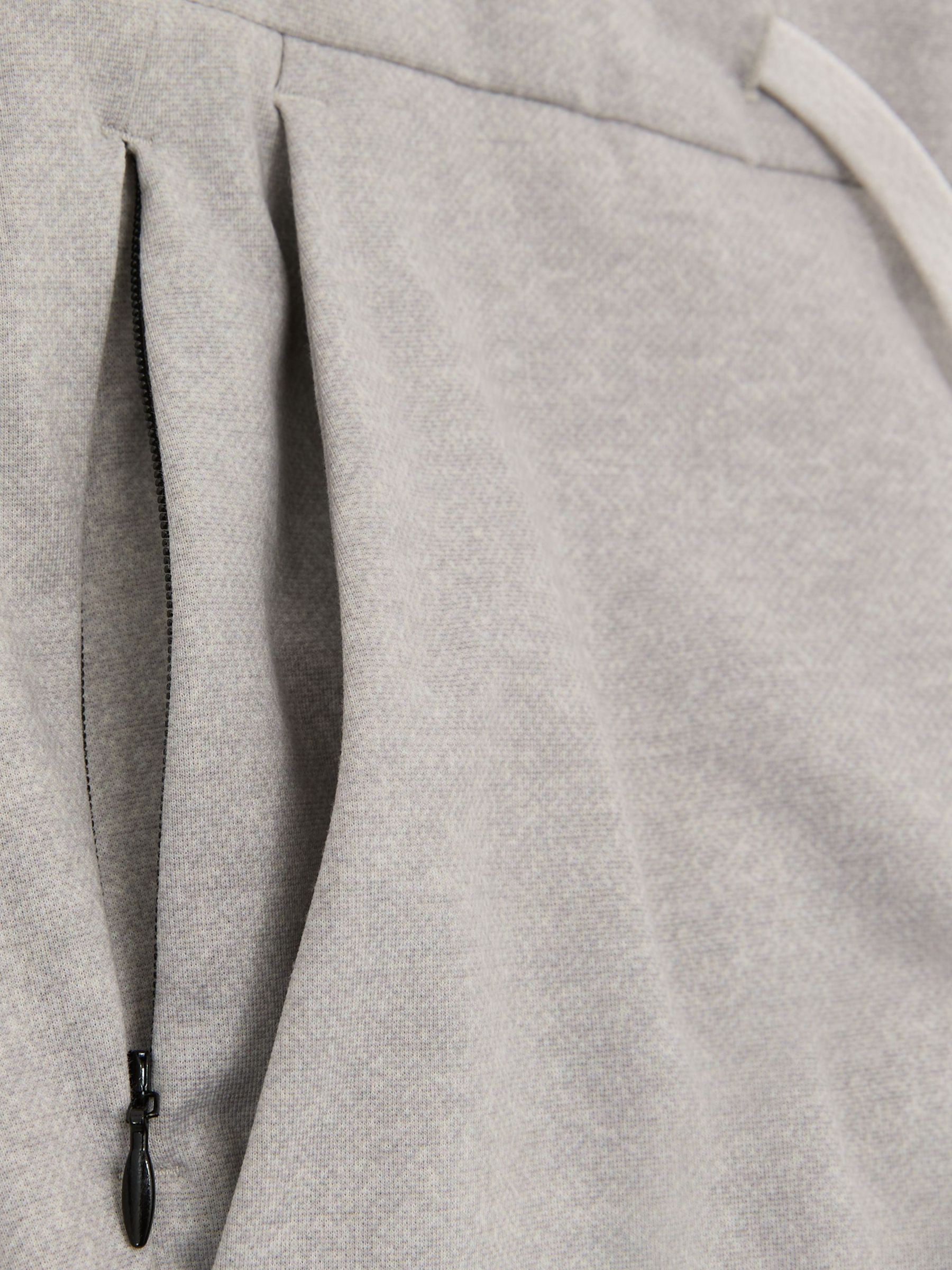 Pantalon R-Flex extensible dans les quatre sens avec cordon de serrage, coupe ajustée, gris chiné - Image 7 de 9