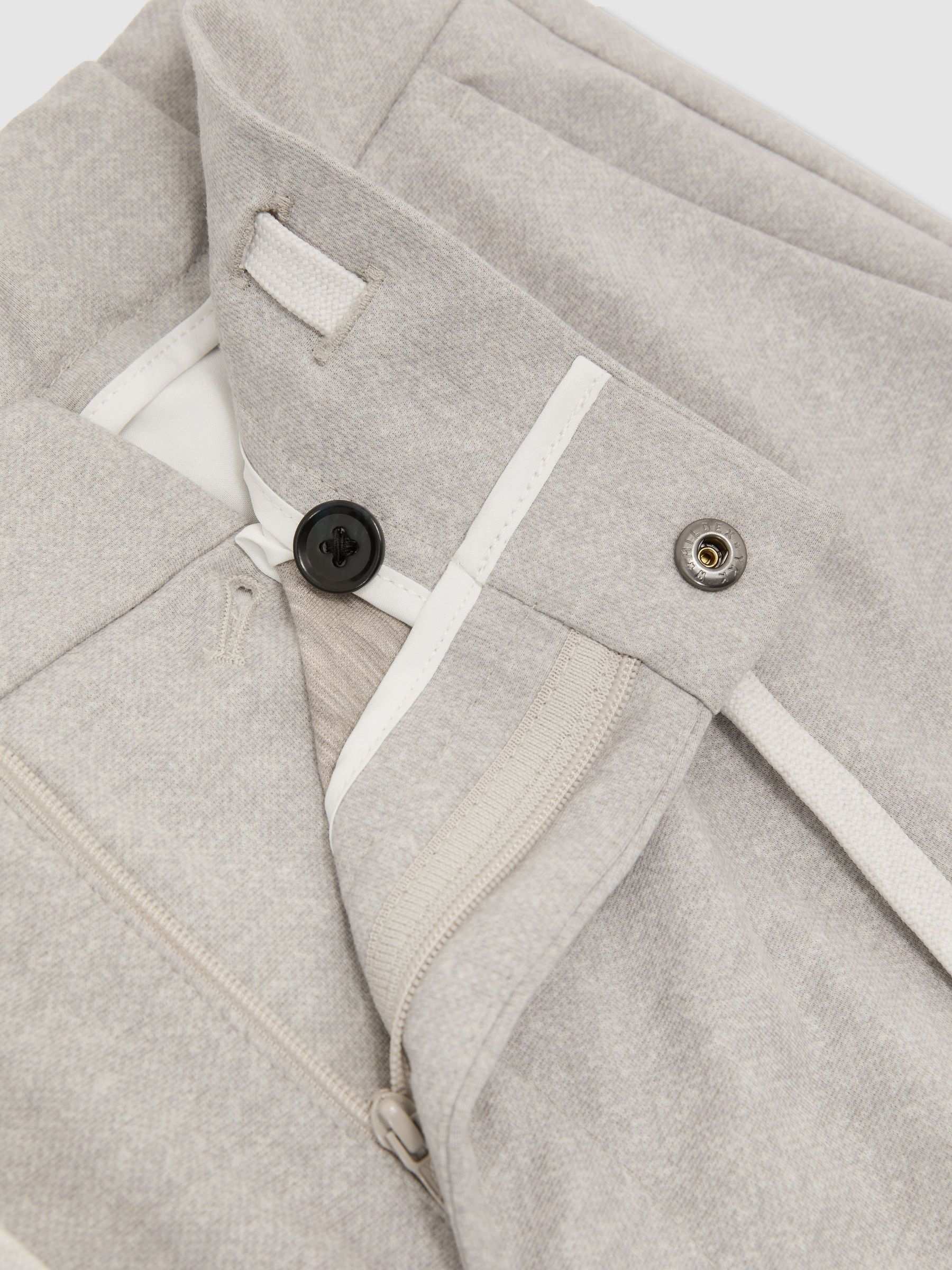 Pantalon R-Flex extensible dans les quatre sens avec cordon de serrage, coupe ajustée, gris chiné - Image 9 de 9
