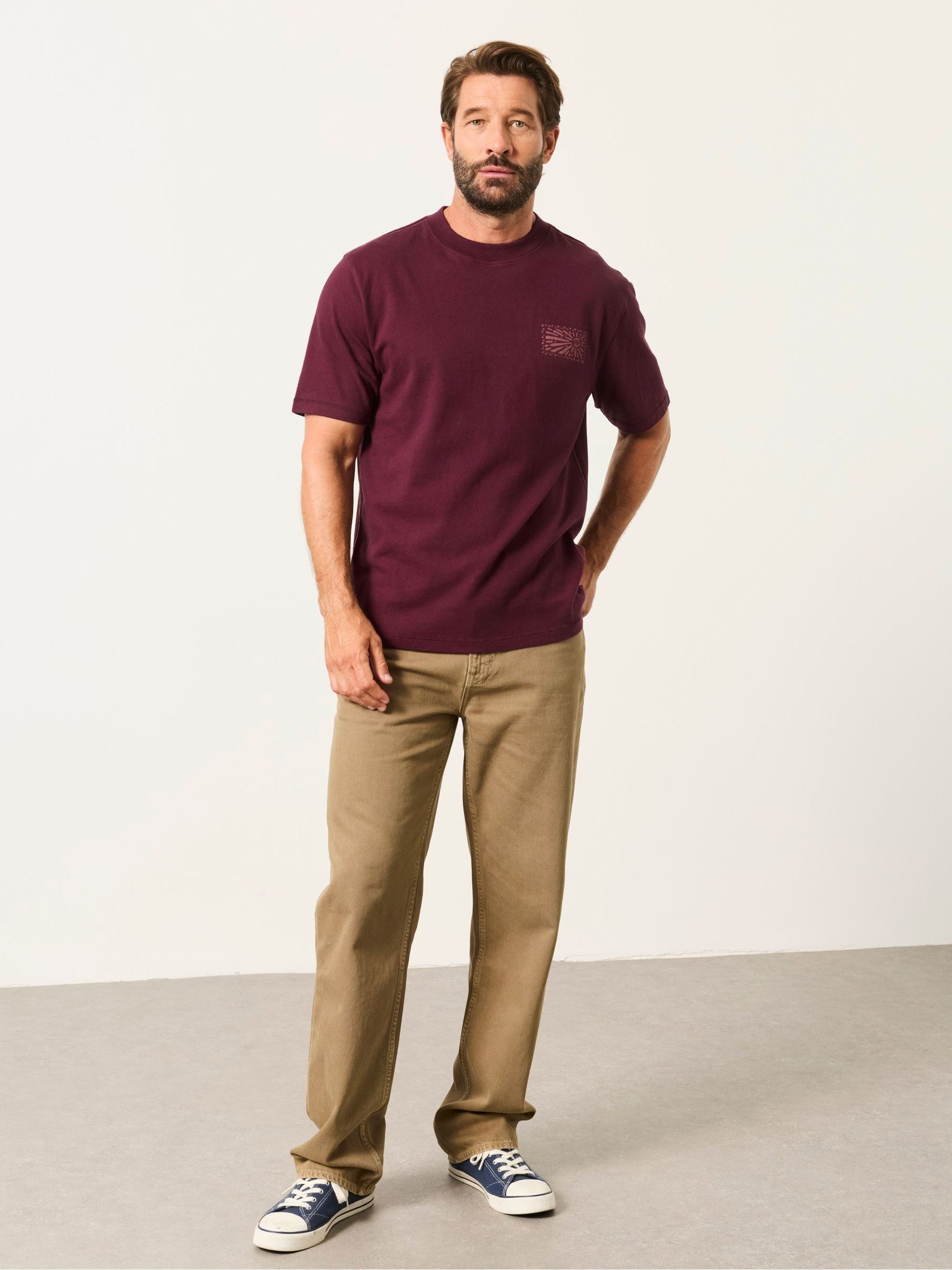 Plum Purple Resort Graphic T-Shirt - Image 4 of 7
