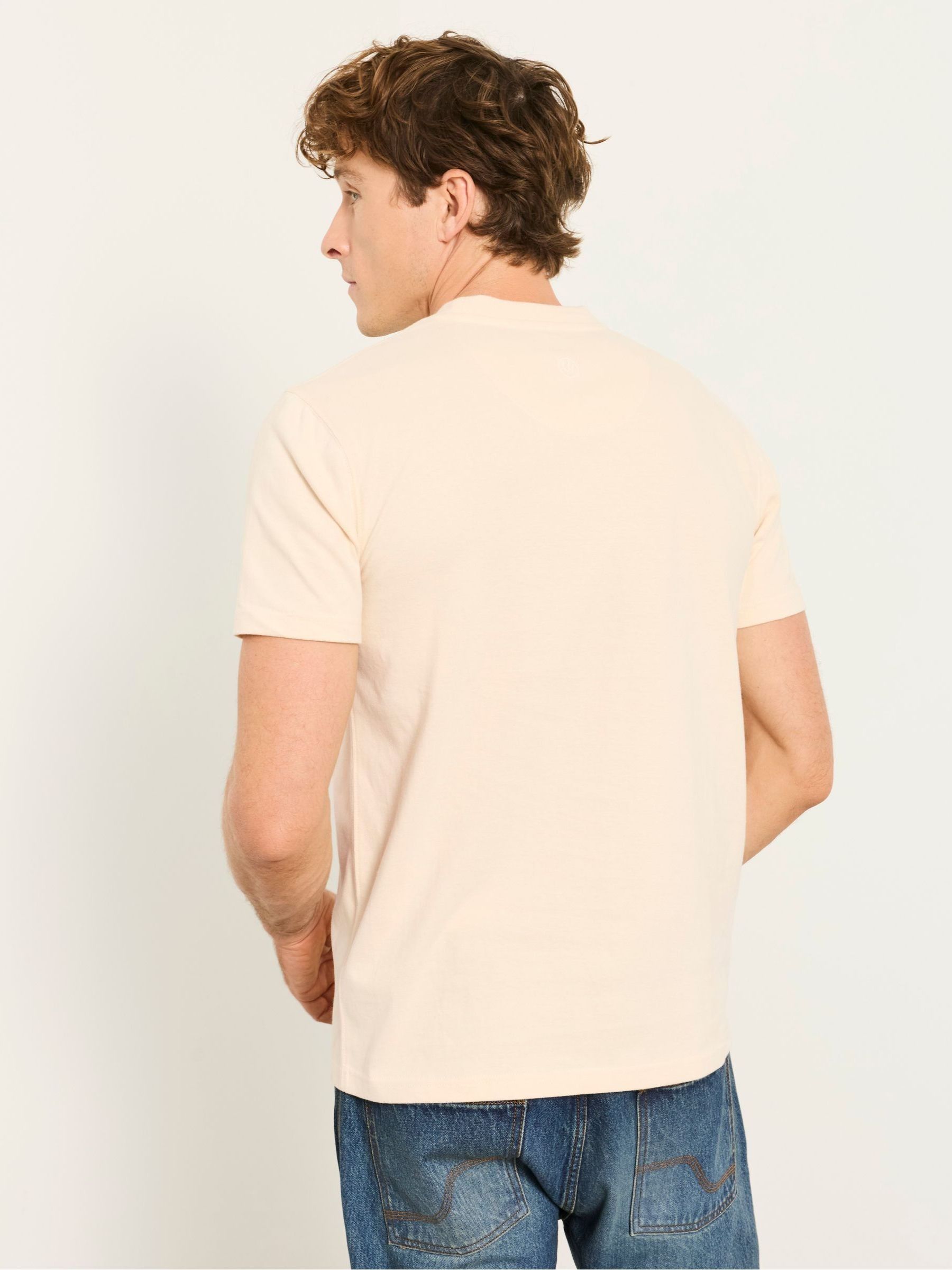 3 Pack White/Grey/Blue Ski Graphic T-Shirt - Image 3 of 9