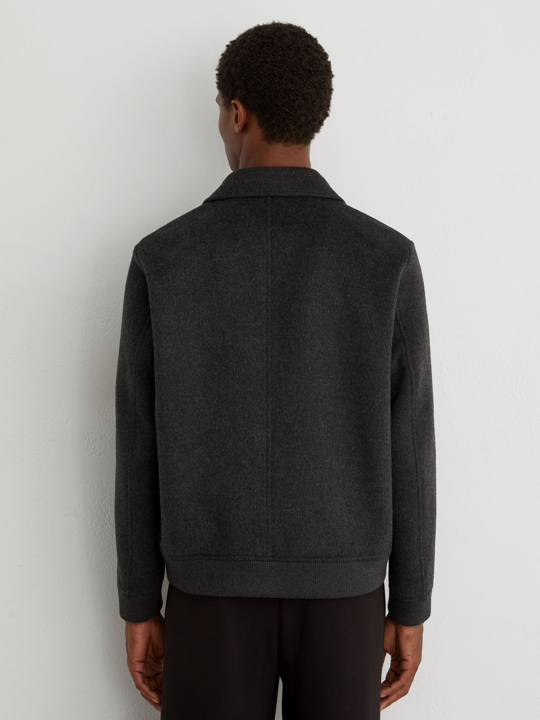 Jacket in Charcoal Grey - Image 6 of 7