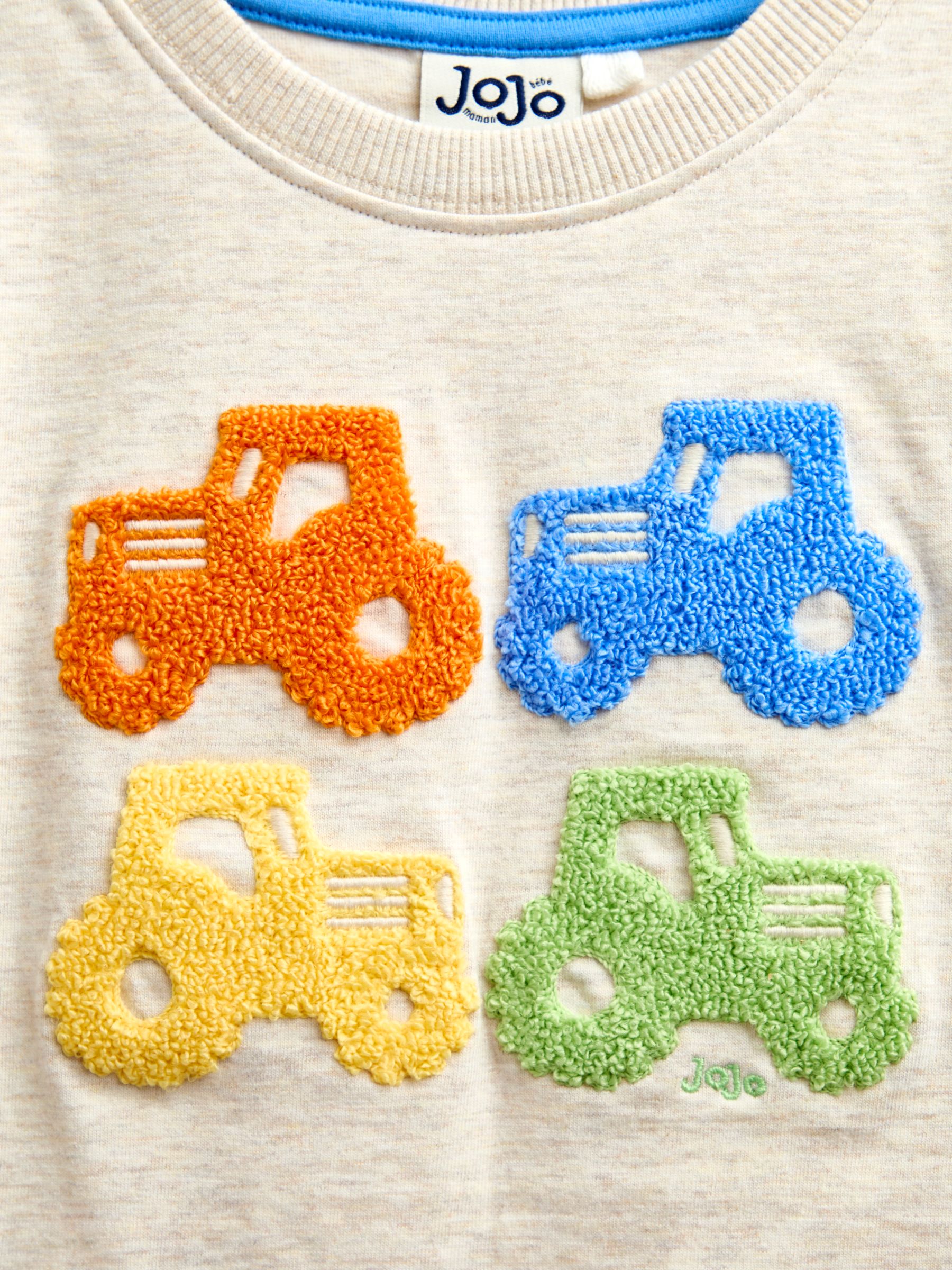 Natural Tractor Appliqué Top - Image 4 of 4