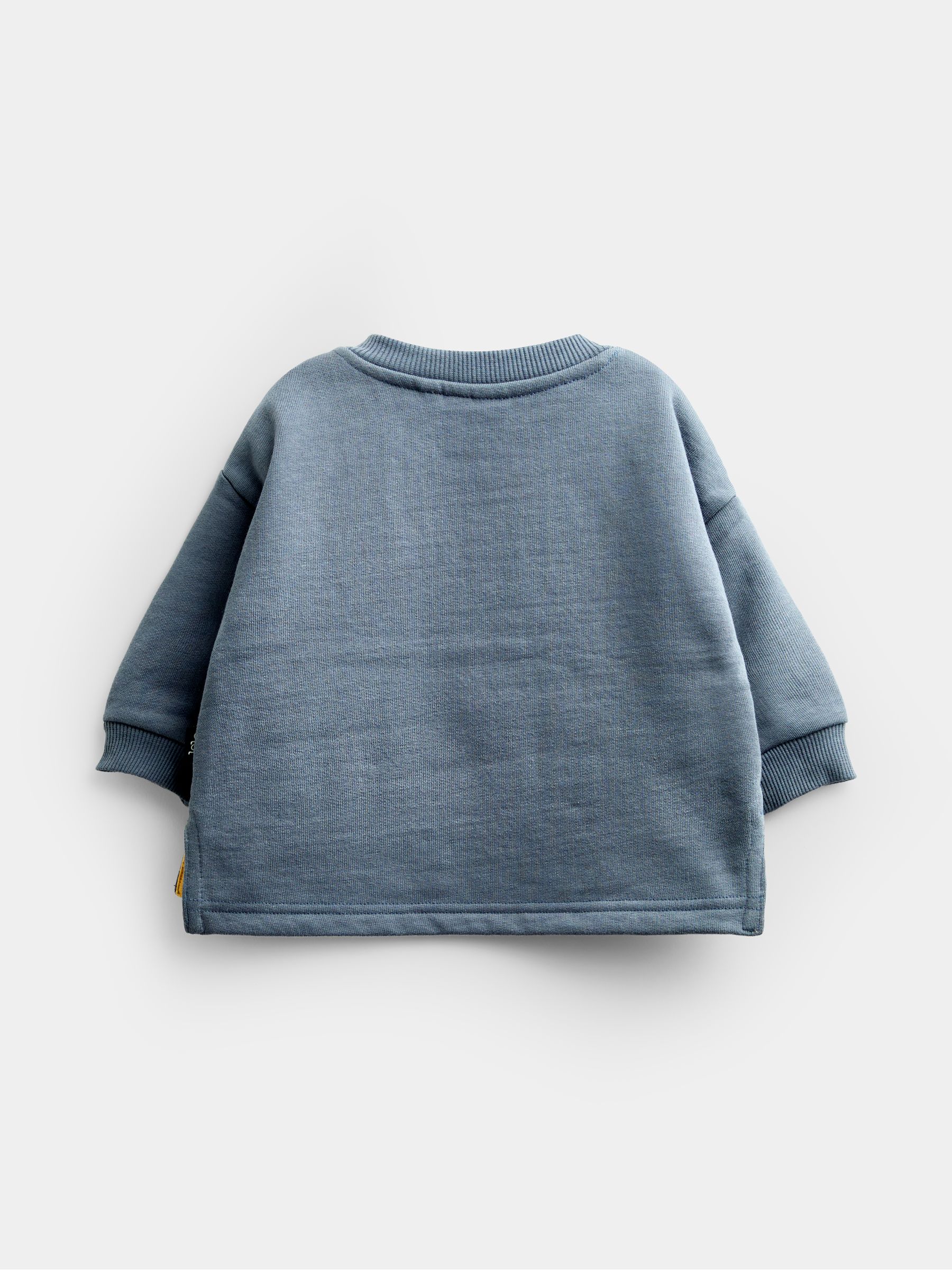 Blue Dino 2-Piece Sweatshirt & Jogger Set - Image 3 of 7