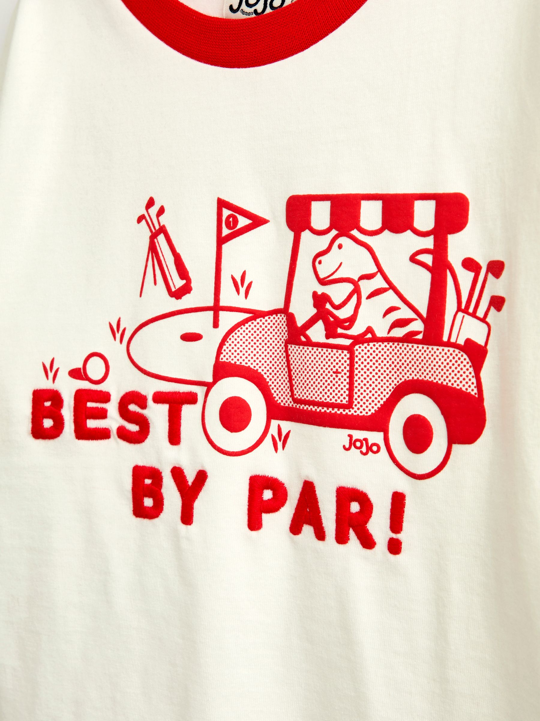 Natural Golf Printed Top - Image 4 of 4