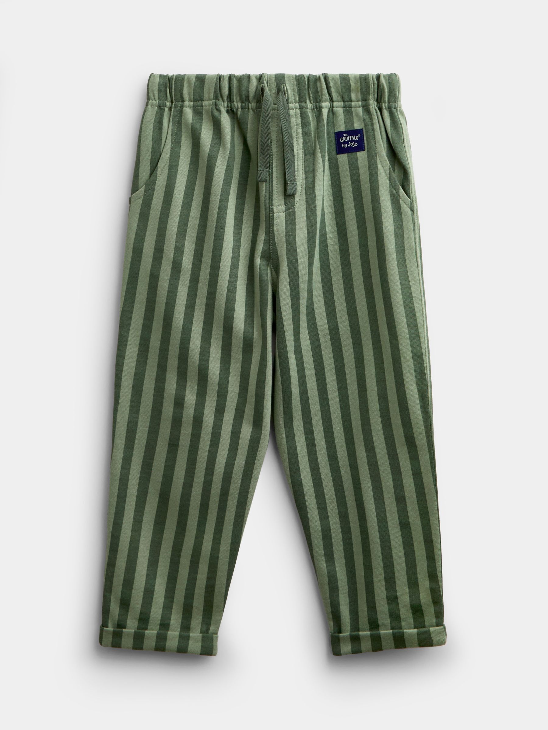 The Gruffalo Khaki Green 2-Piece Top & Stripe Joggers Set - Image 4 of 6