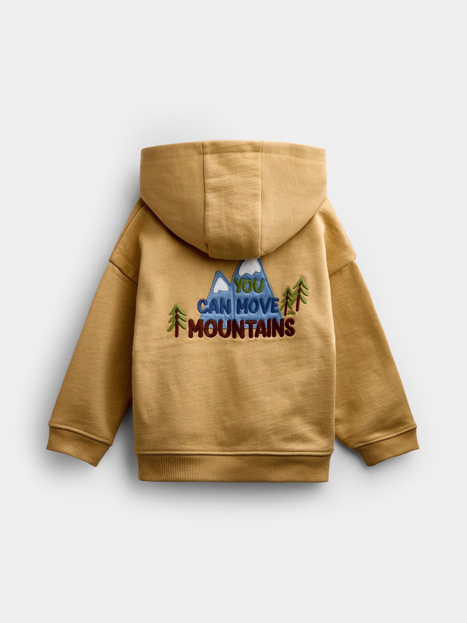 Mustard Yellow Explorer Back Graphic Hoodie - Image 5 of 9