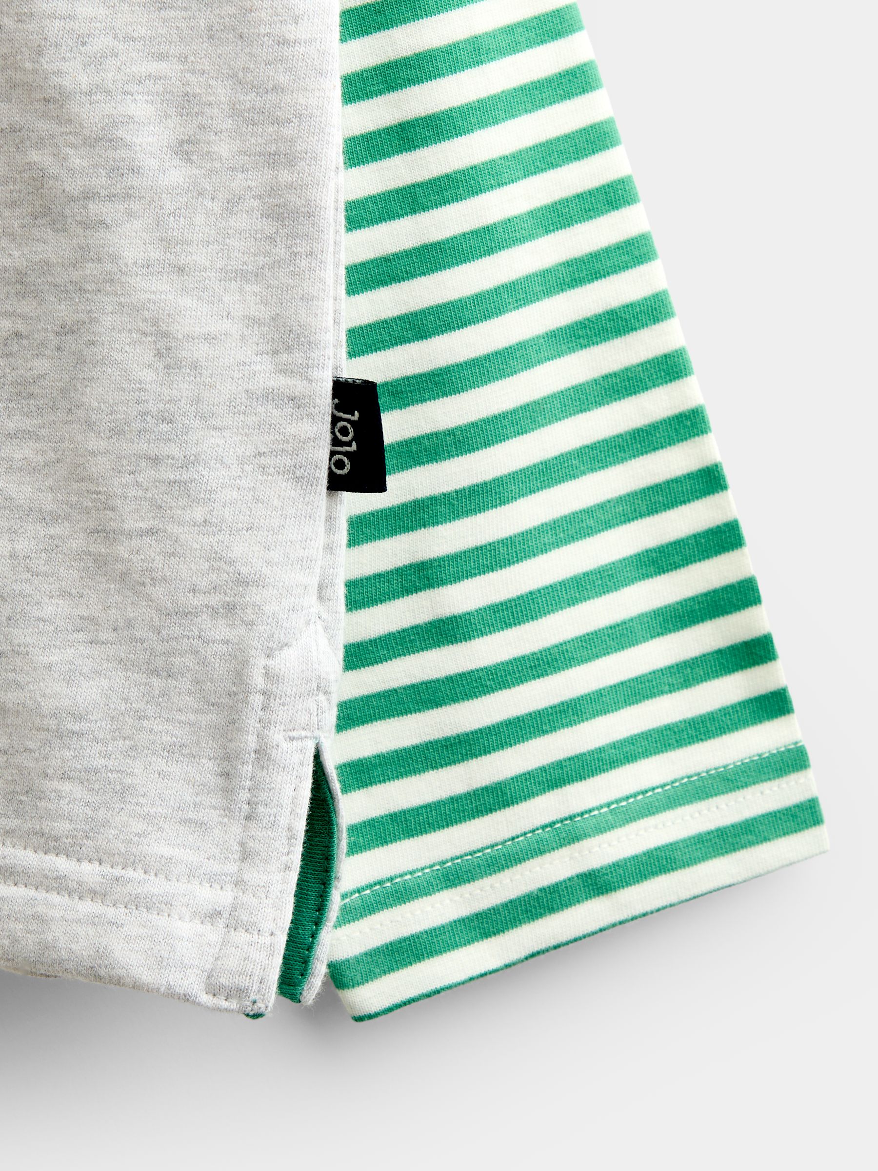 Grey Marl Long Sleeve Skater Top - Image 3 of 4