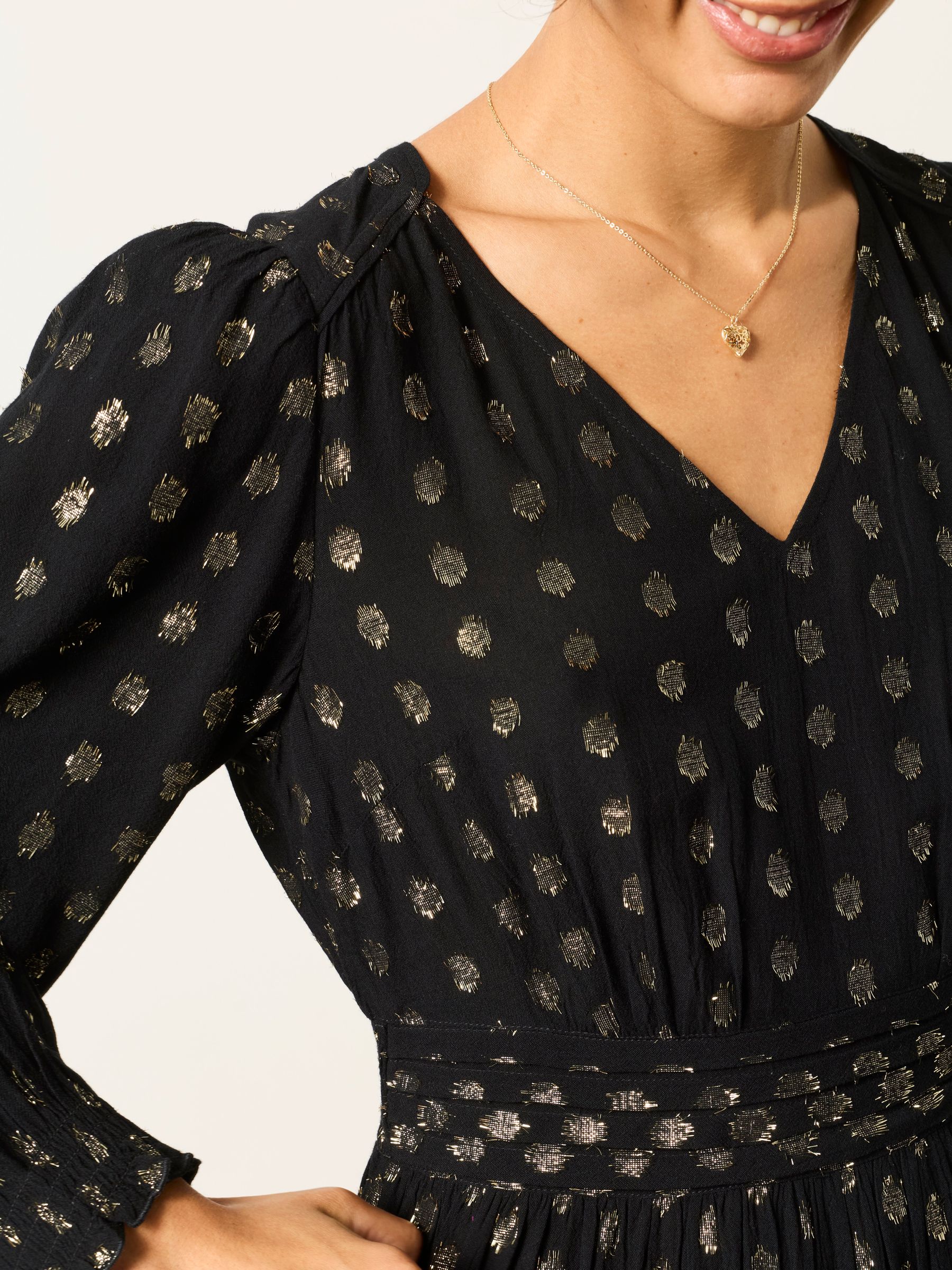 Peggy Black Petite Dress - Image 3 of 6