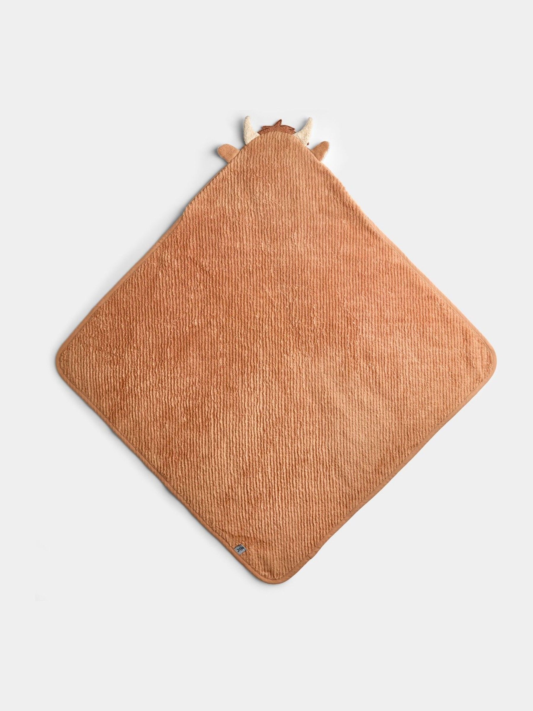 Brown Highland Cow Hooded Towel - Image 3 of 4