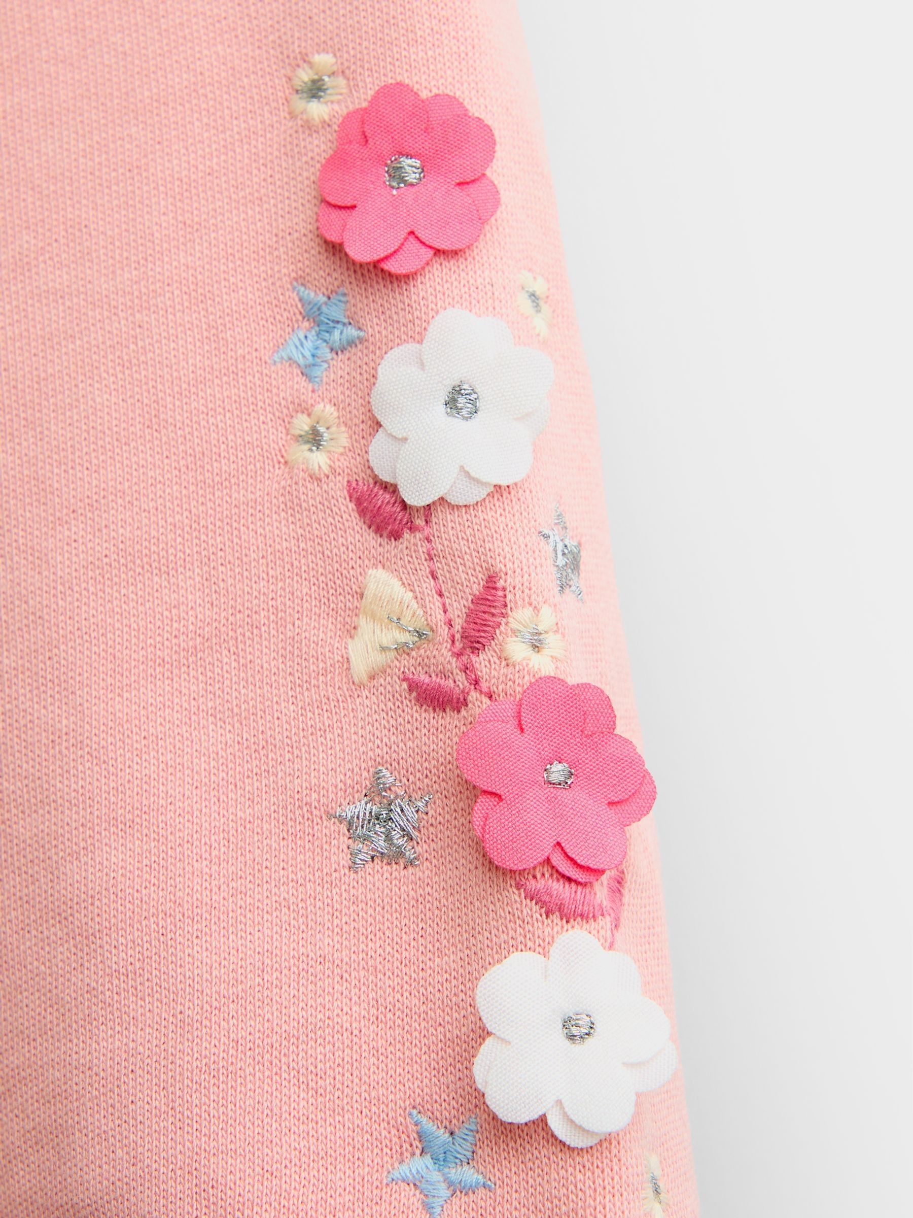 Light Pink Unicorn Appliqué Tulle Combo Dress - Image 5 of 5 Light Pink Unicorn Appliqué Tulle Combo Dress - Image 5 of 5