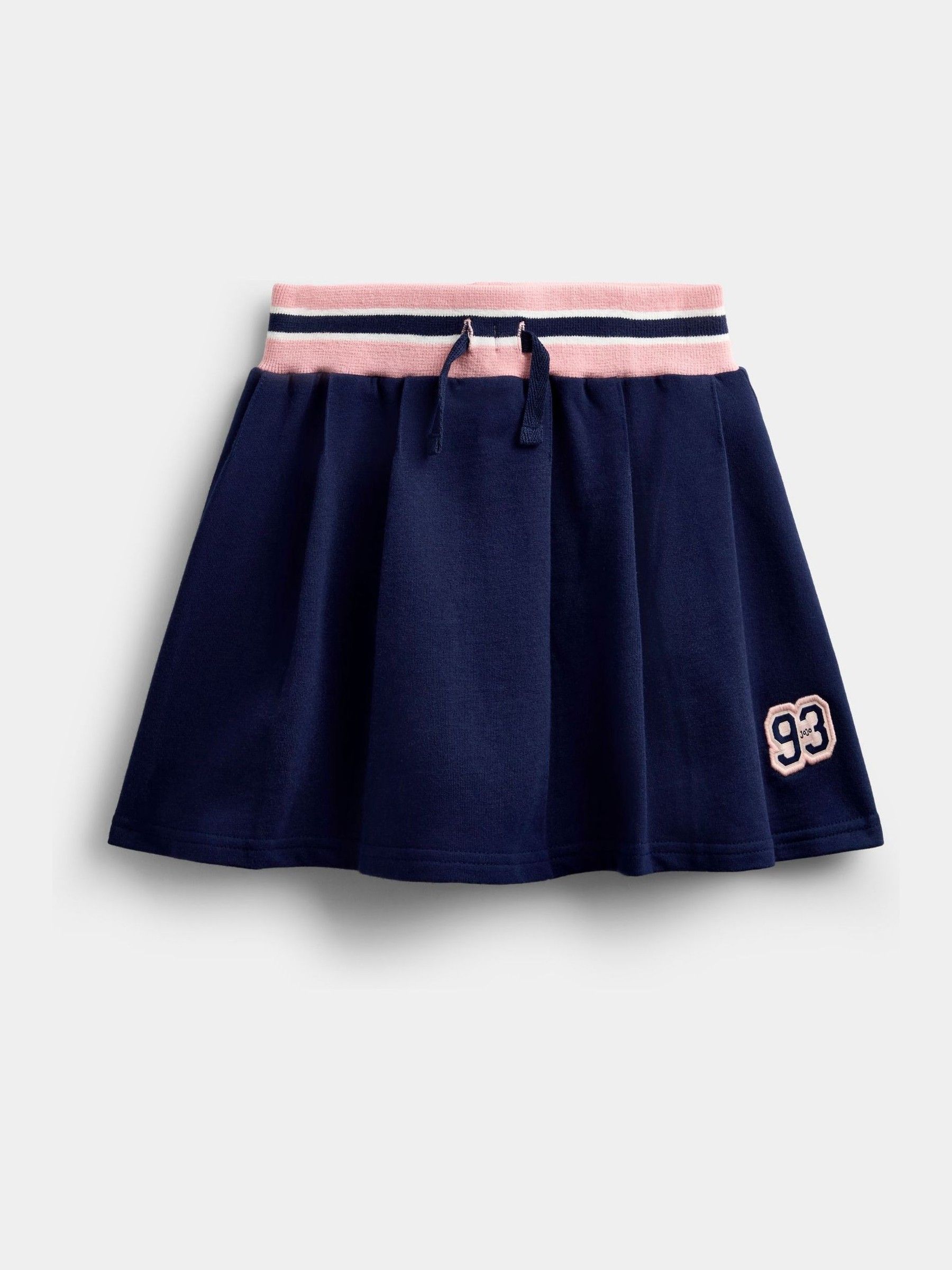 Rose Pink Stripe Rugby Sweatshirt & Skirt Set - Image 4 of 7