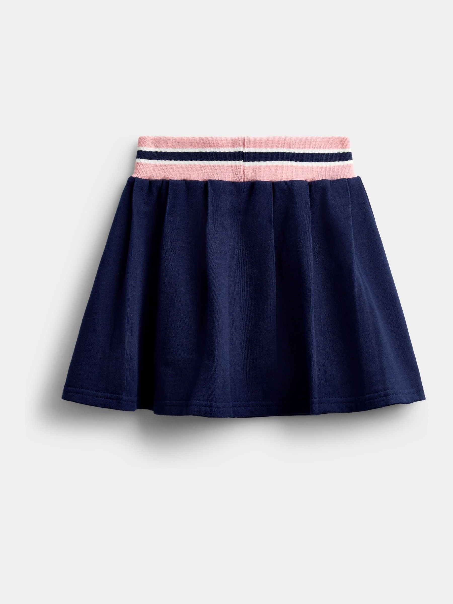 Rose Pink Stripe Rugby Sweatshirt & Skirt Set - Image 5 of 7