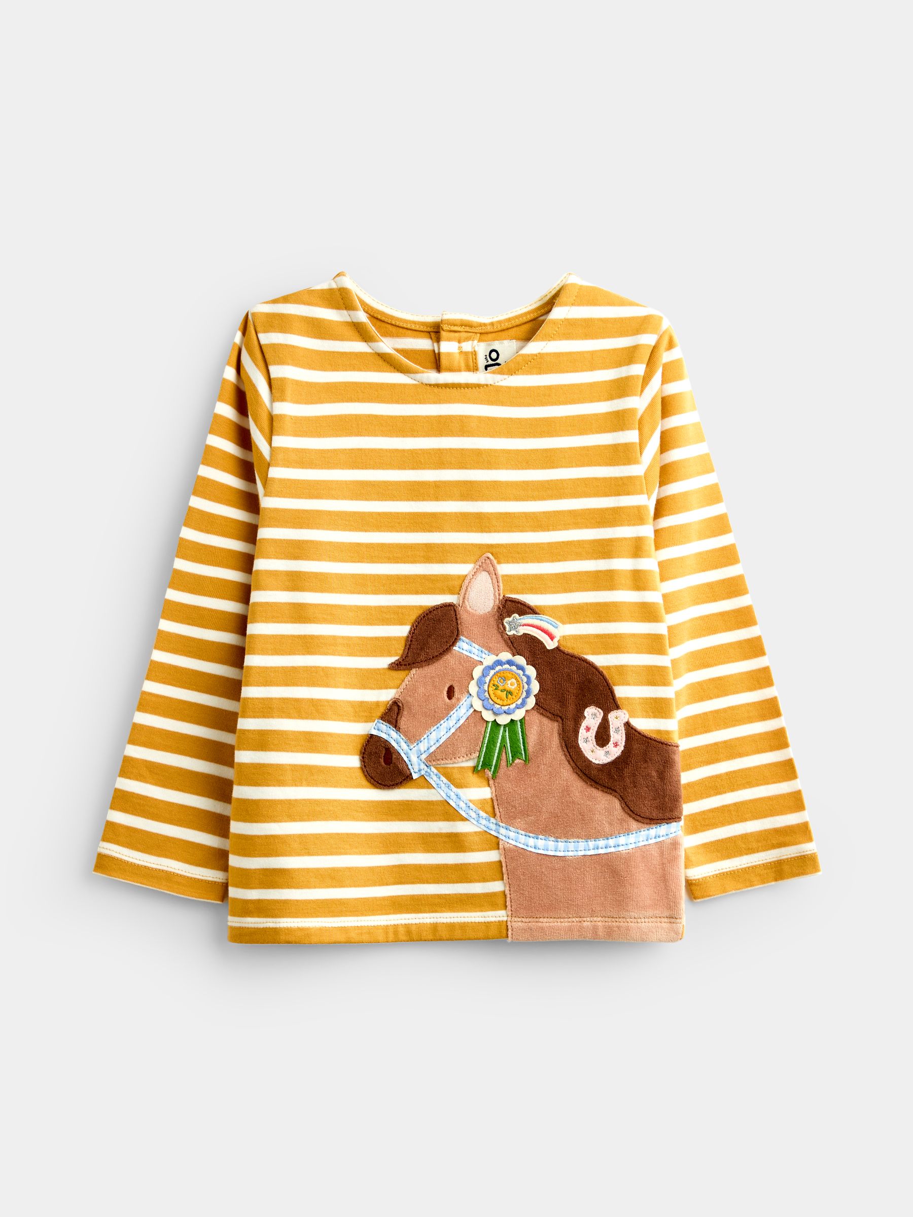 Dark Yellow Horse Bag Aplique Top - Image 1 of 4
