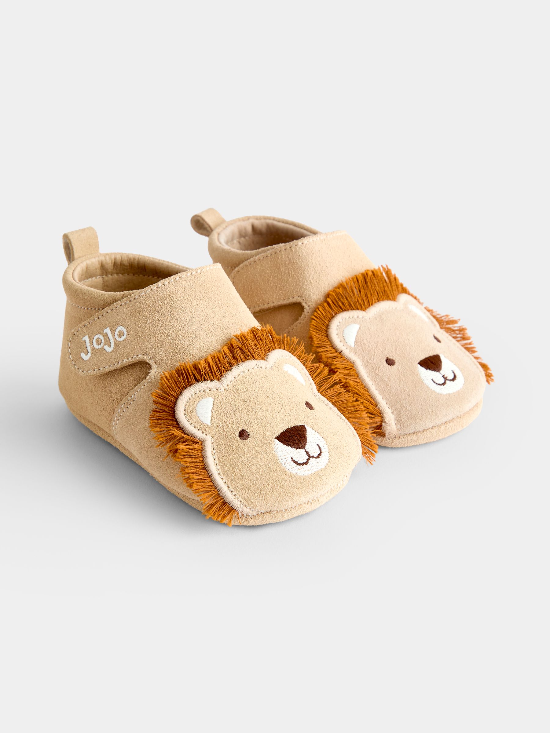 Brown Lion Pram Shoes - Image 1 of 4