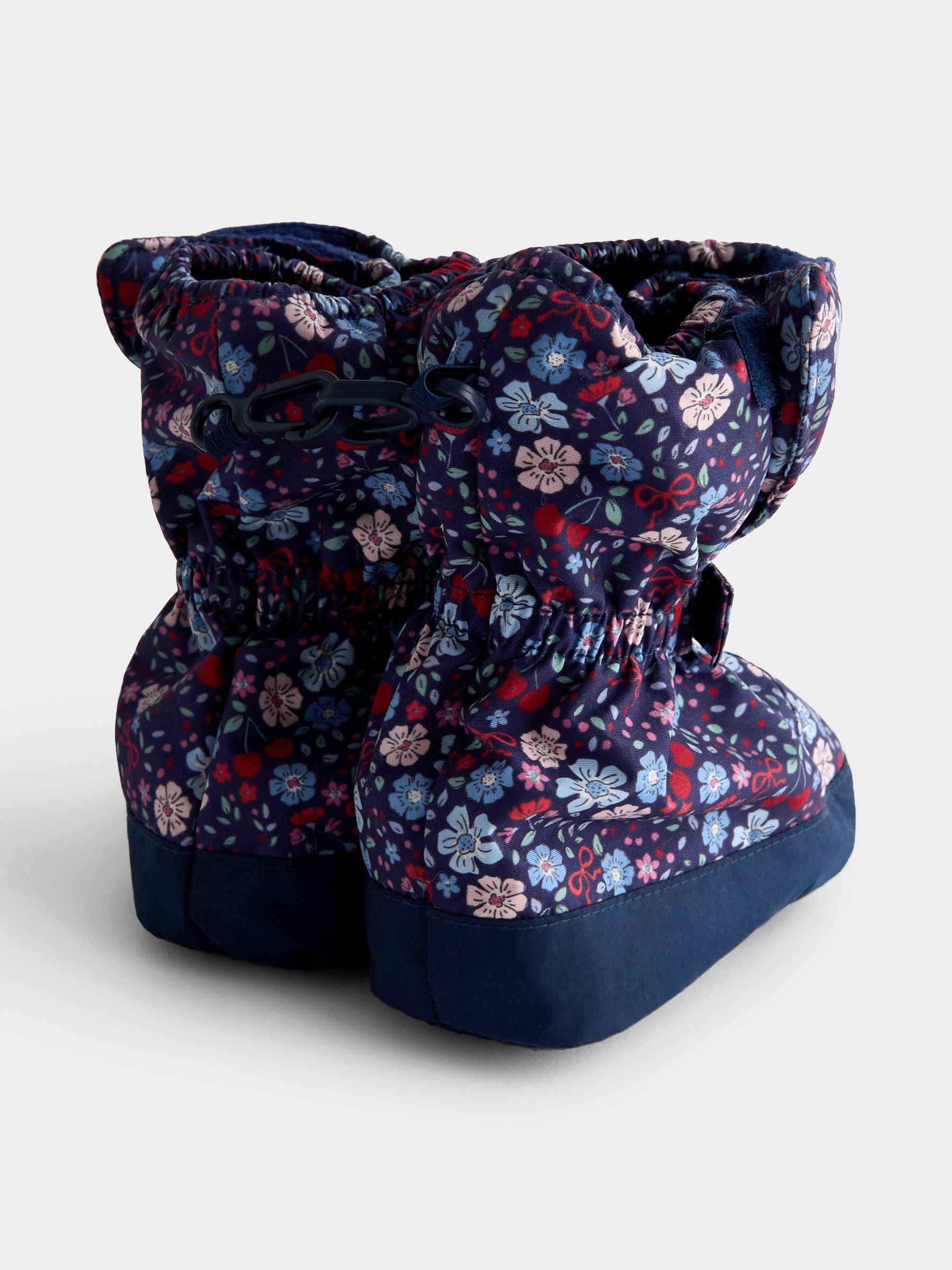 Navy Blue Fleece Lined Boots - Image 2 of 4