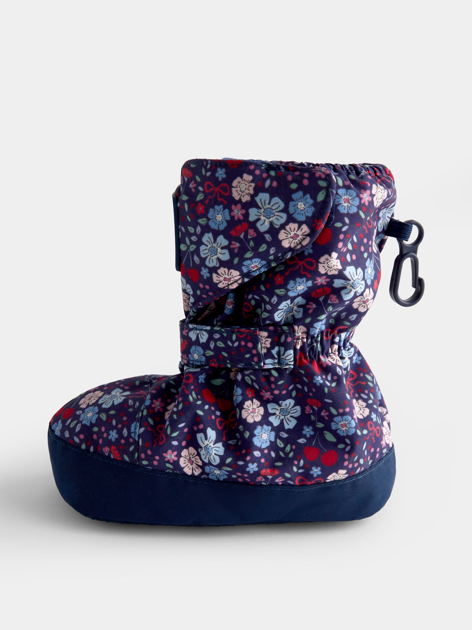 Navy Blue Fleece Lined Boots - Image 3 of 4