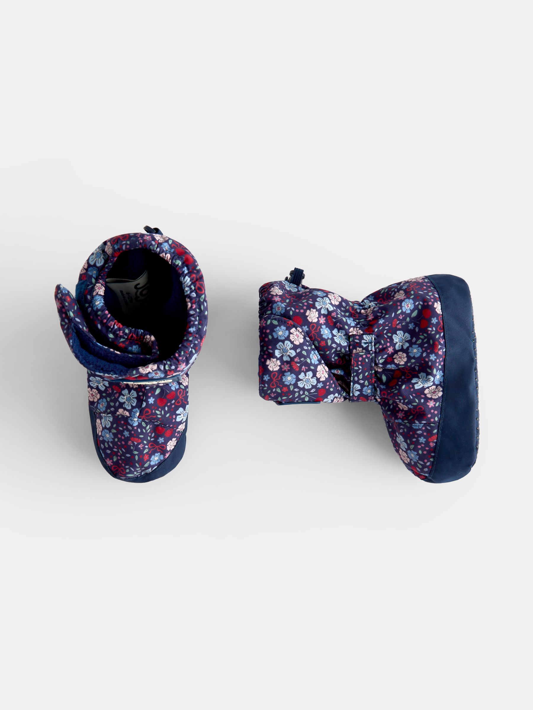 Navy Blue Fleece Lined Boots - Image 4 of 4