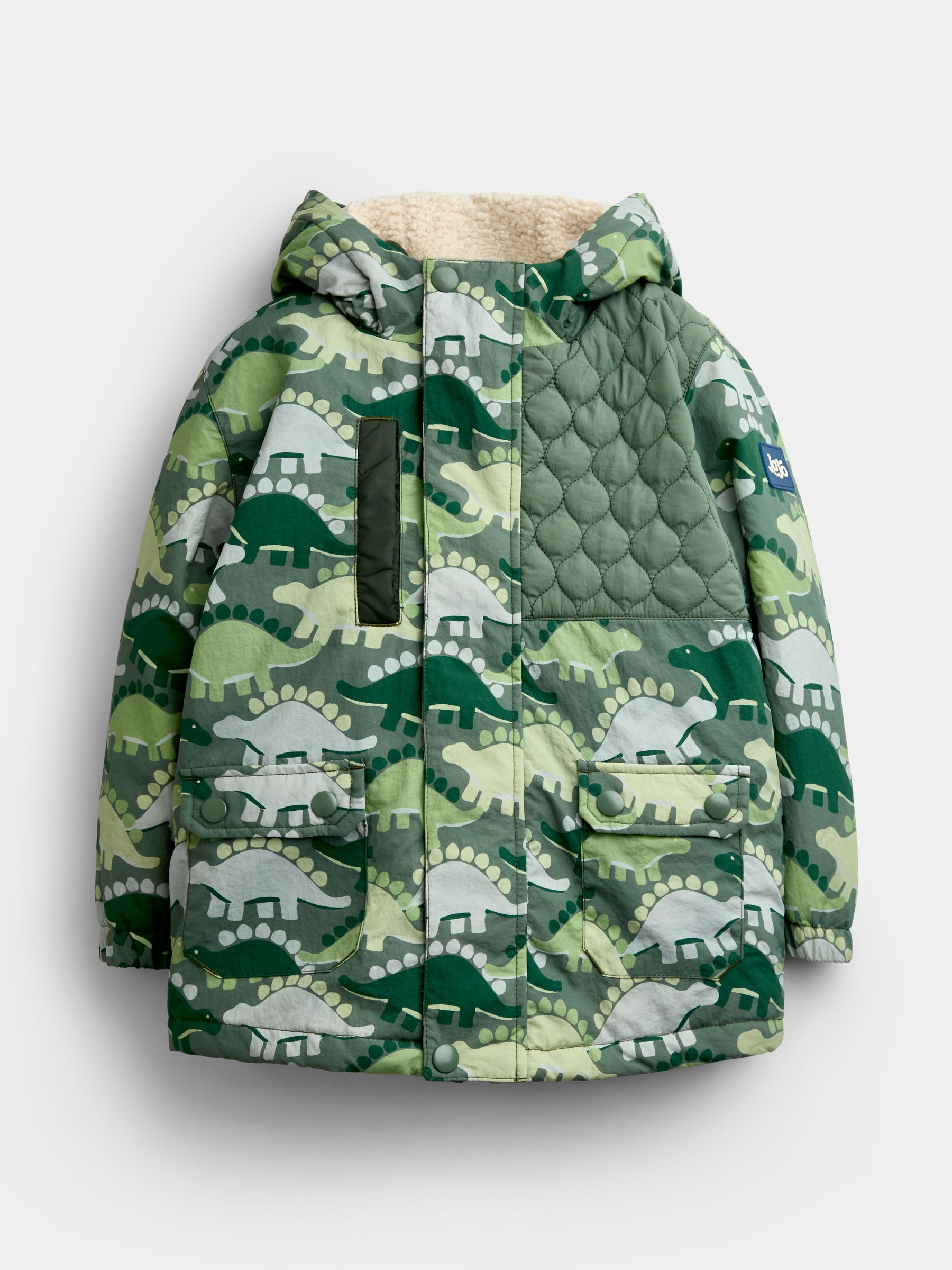 Green Dinosaur 4-In-1 Jacket - Image 2 of 9