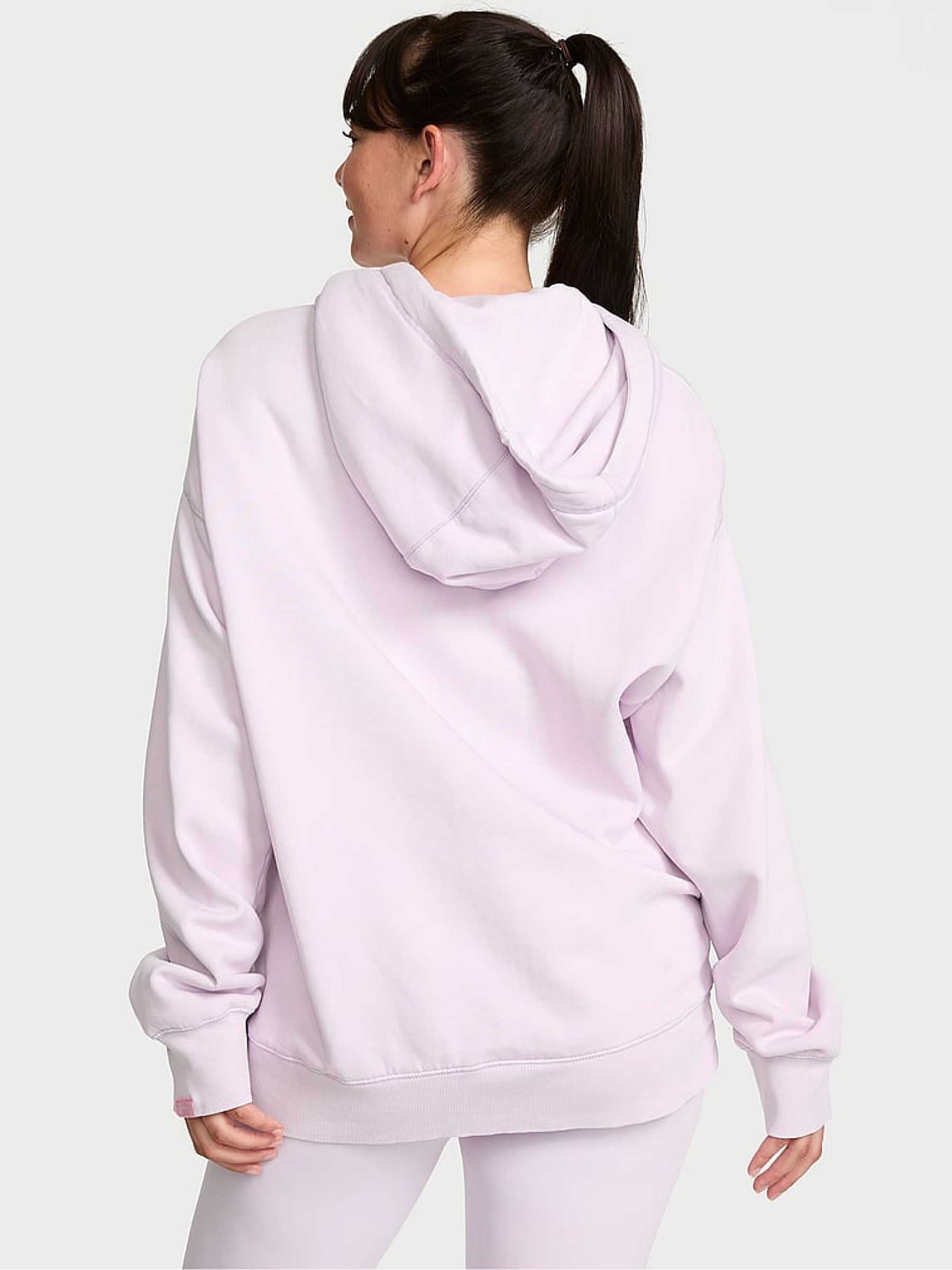 Purple Whisper Fleece Hoodie - Image 2 of 2