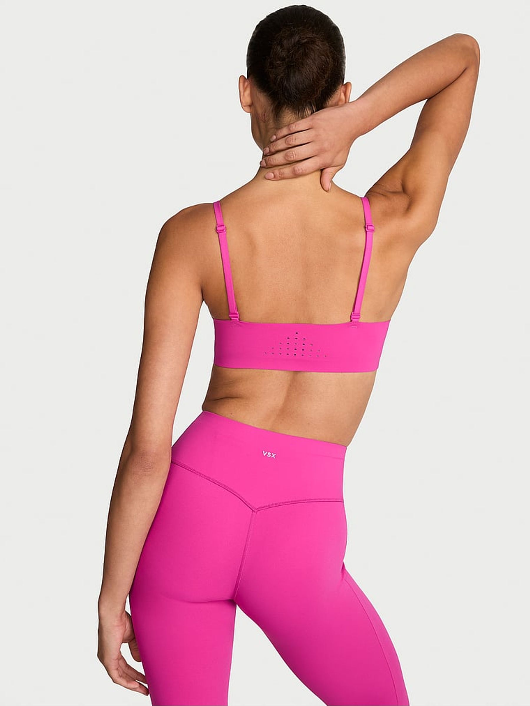 Pink Fire Featherweight™ Light Low Impact Sports Bra - Image 2 of 2